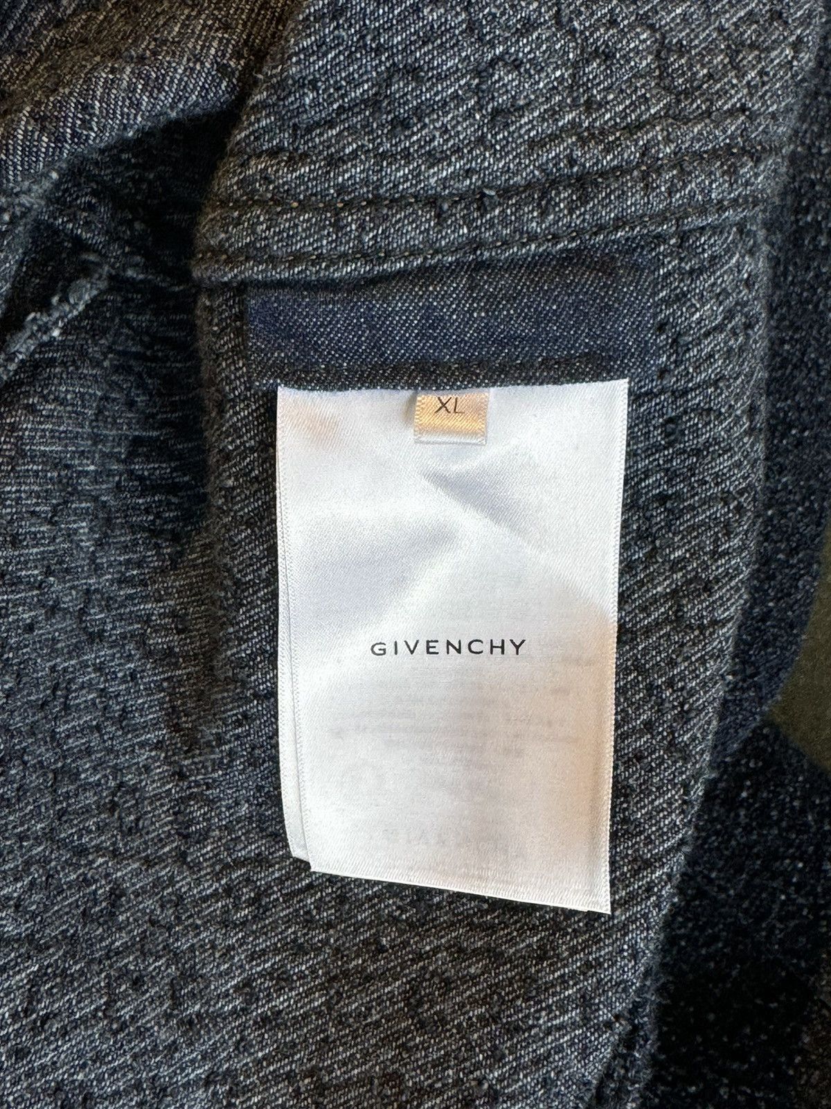 Givenchy Givenchy Belted Indigo Blue Bouclé Denim Jacket NWT - XL Size US XL / EU 56 / 4 - 7 Thumbnail