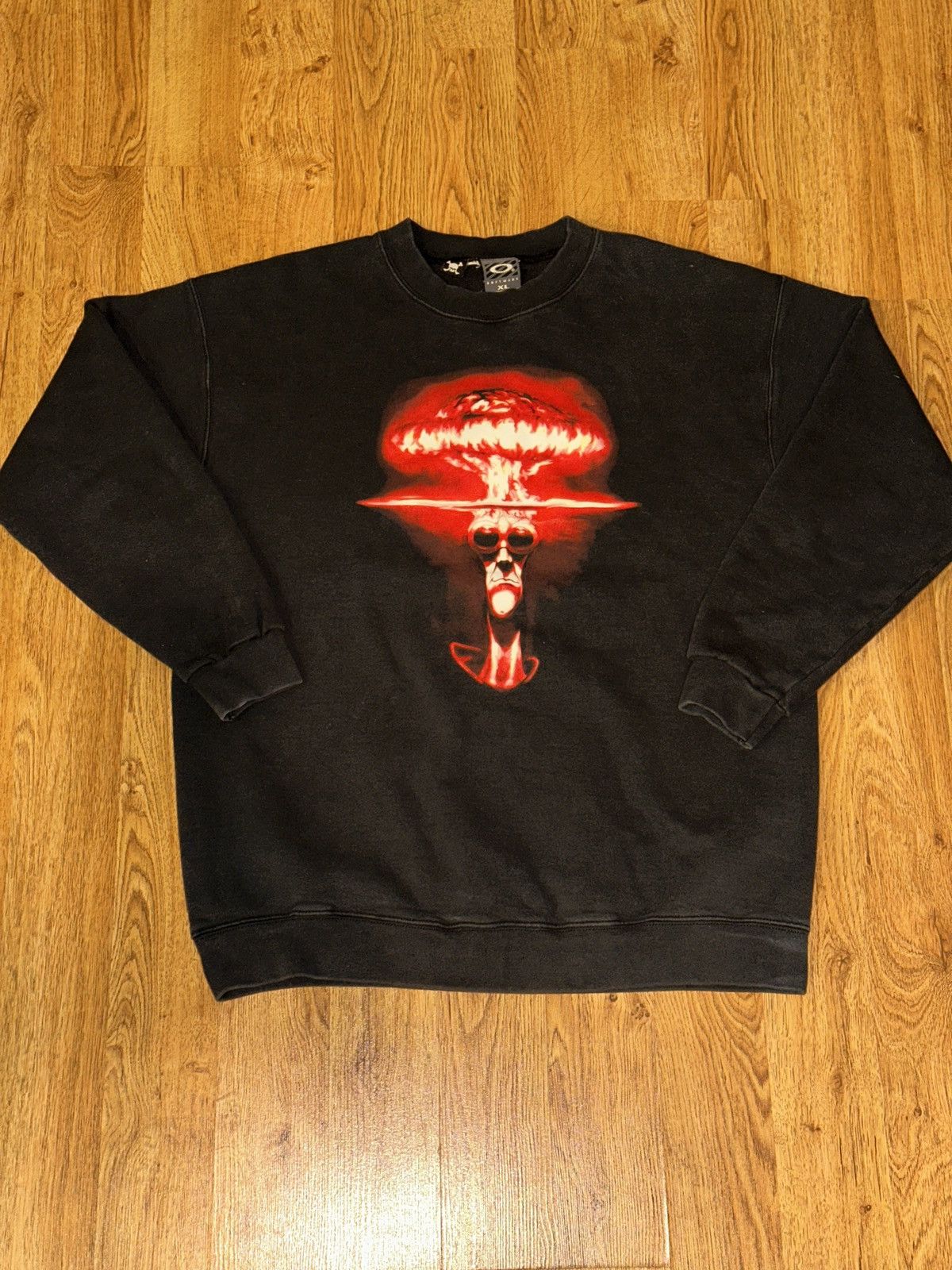Oakley VTG Y2K Oakley Software Mad Scientist Pullover Sweatshirt XL Size US XL / EU 56 / 4 - 2 Thumbnail
