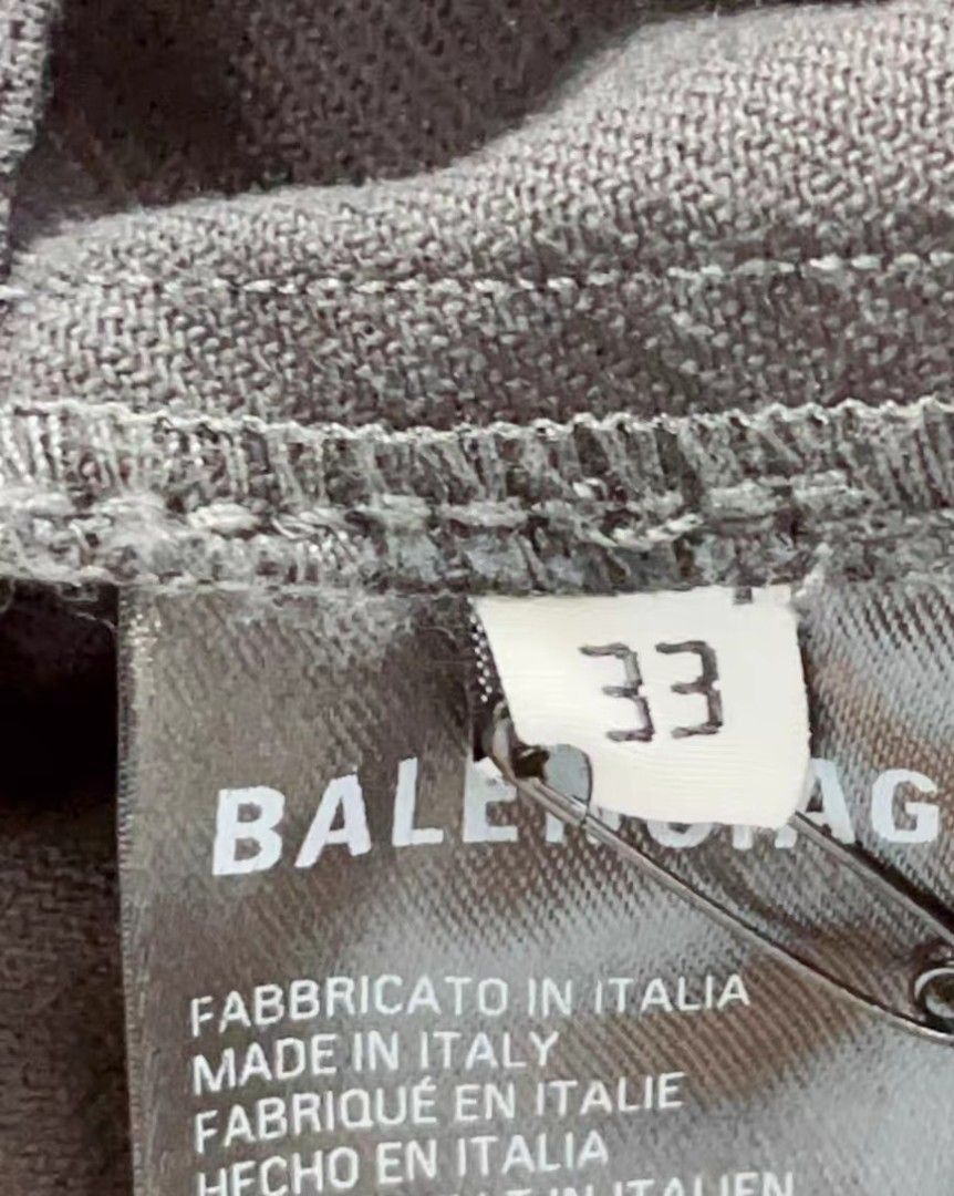 Balenciaga Balenciaga black jeans made in Italy Size US 33 - 2 Thumbnail
