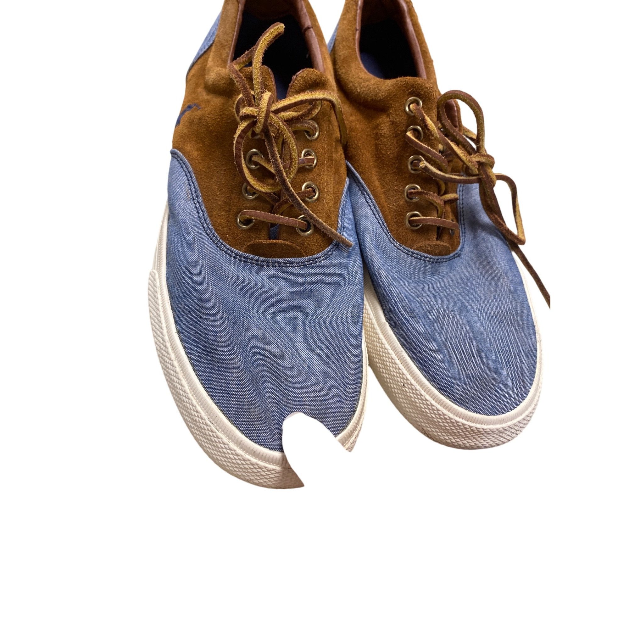 Ralph Lauren Ralph Lauren Polo men sneakers blue brown suede lace shoe 11 Size US 11 / EU 44 - 3 Thumbnail
