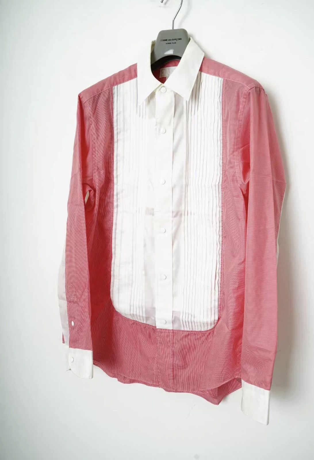 Comme des Garcons Comme des Garçons Pleated Organza Front Shirt Jacket Size US M / EU 48-50 / 2 - 2 Thumbnail