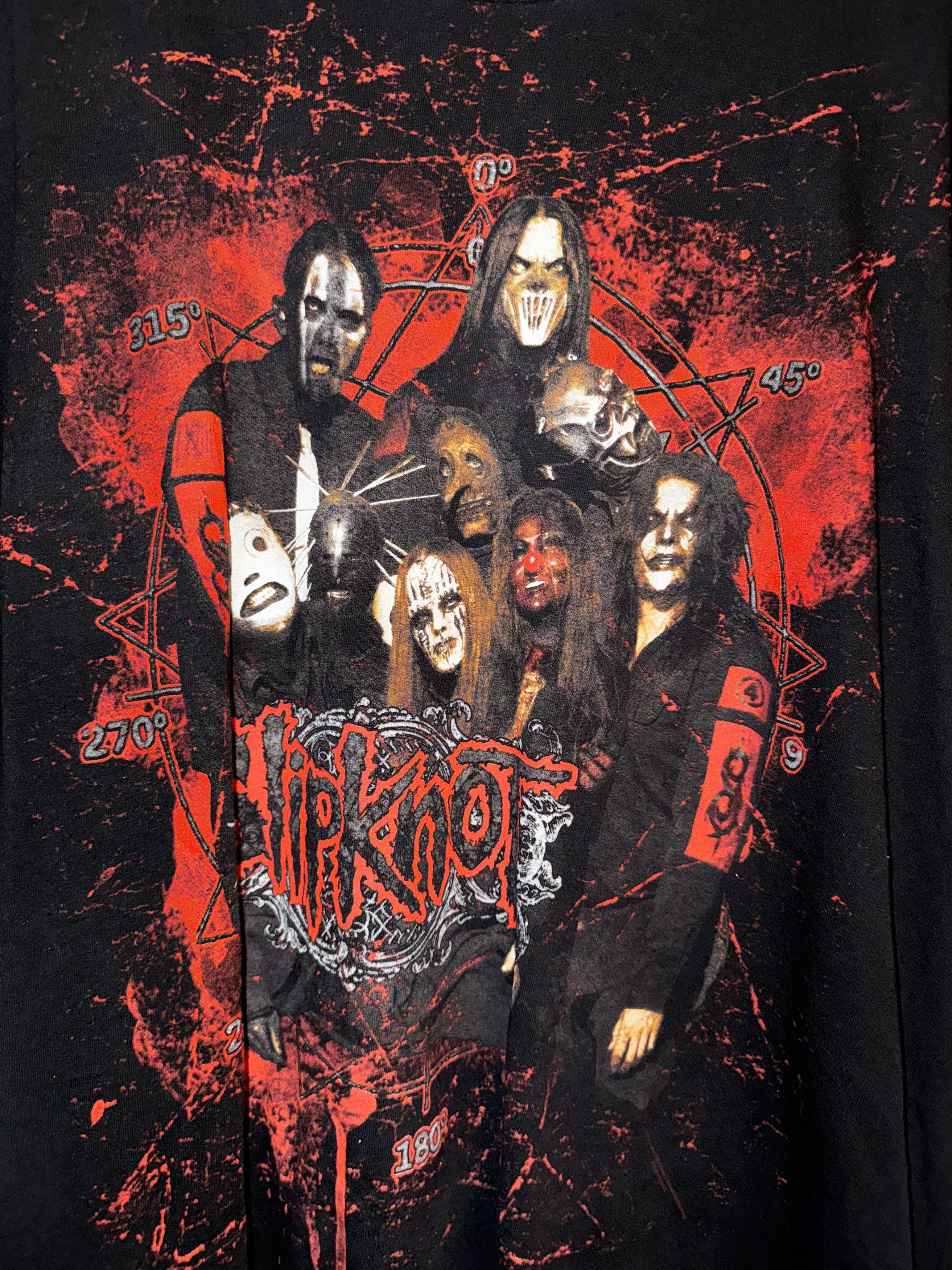 Vintage Slipknot 9-Pointed Star T-Shirt Size US XL / EU 56 / 4 - 4 Thumbnail