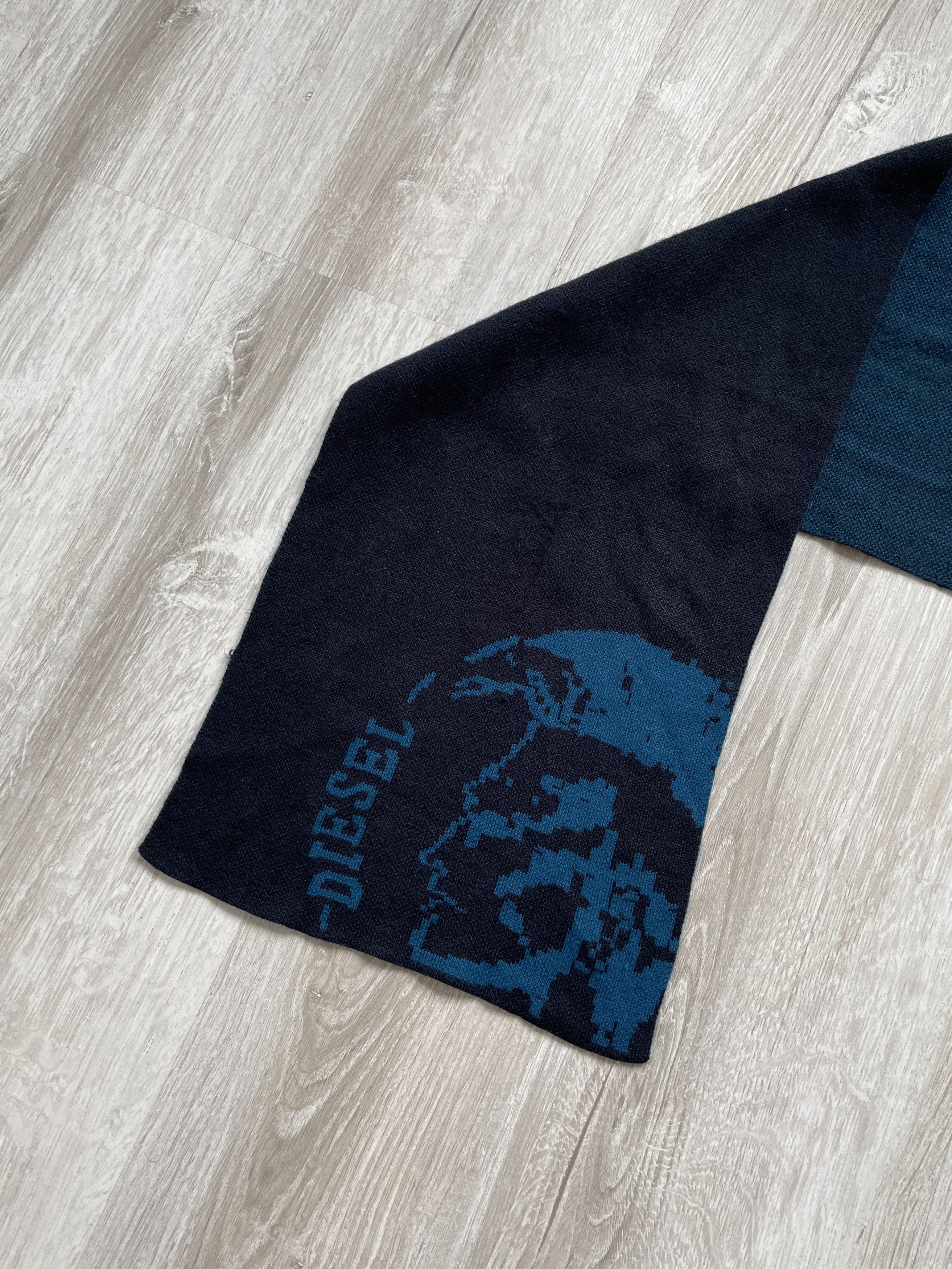 Diesel Vintage Diesel Bilateral Scarf Punk Logo Size ONE SIZE - 1 Thumbnail