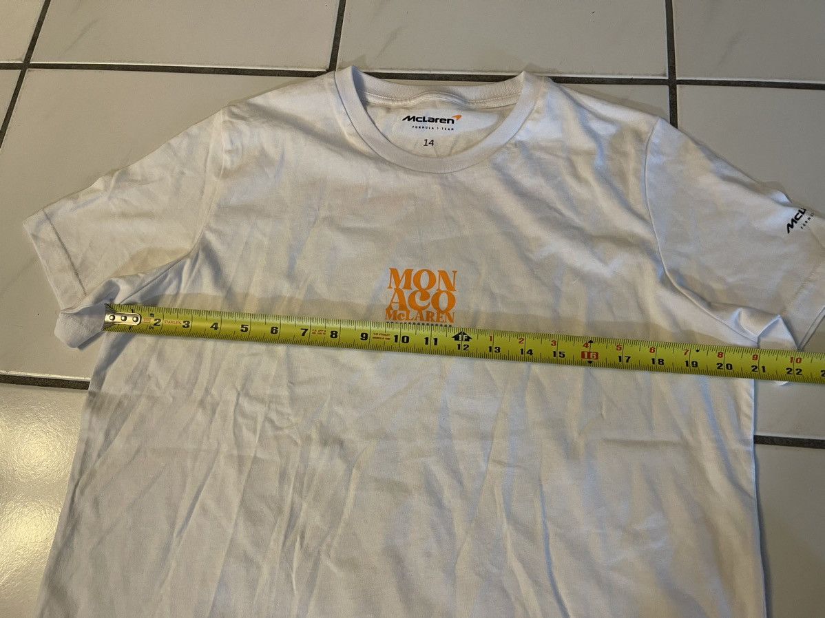 Formula 1 McLaren F1 Team Men's Size 14 Monaco T-Shirt Size US M / EU 48-50 / 2 - 5 Thumbnail