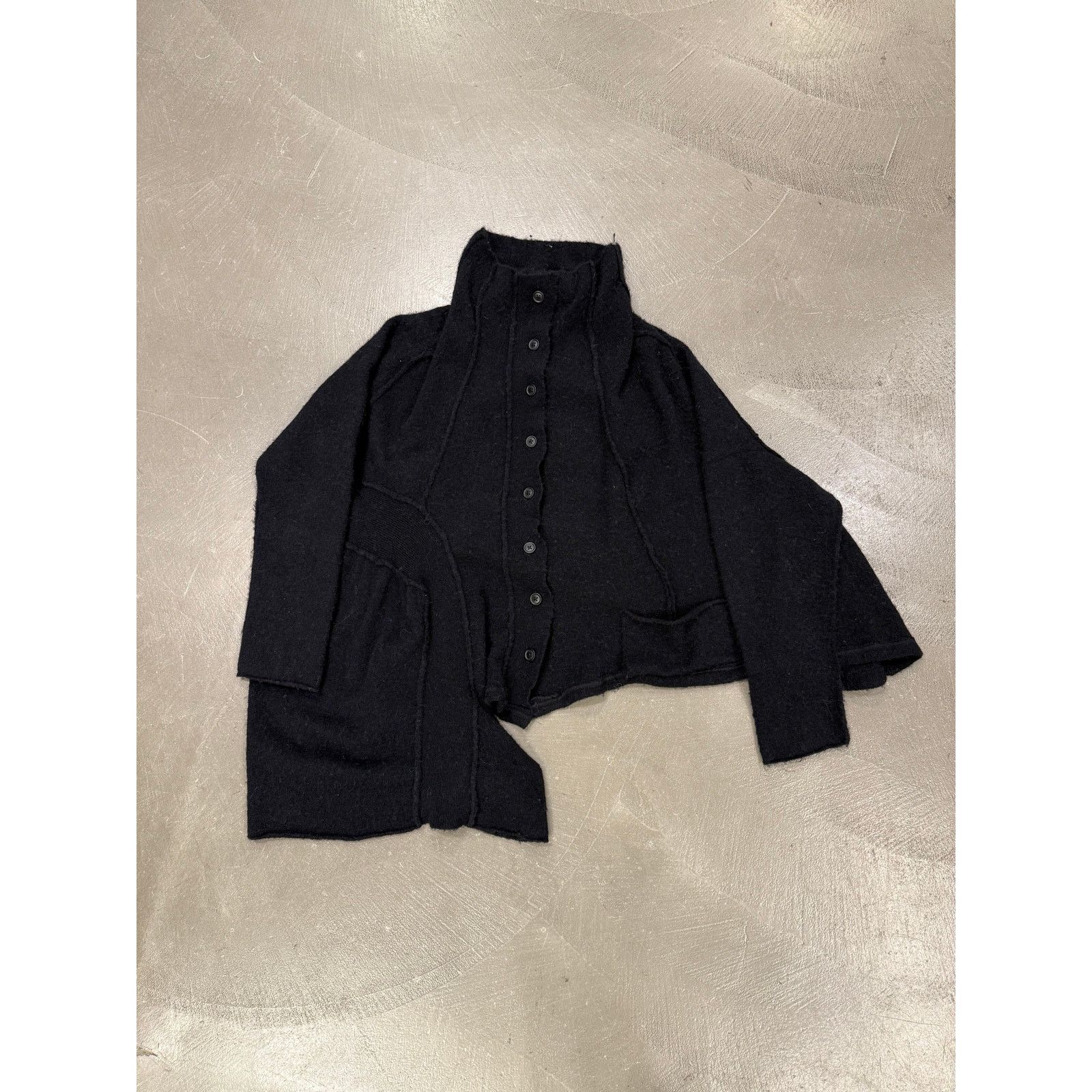 Maison Margiela 1990s Maison Margiela Miss Deanna asymmetrical cardigan Size ONE SIZE - 2 Thumbnail