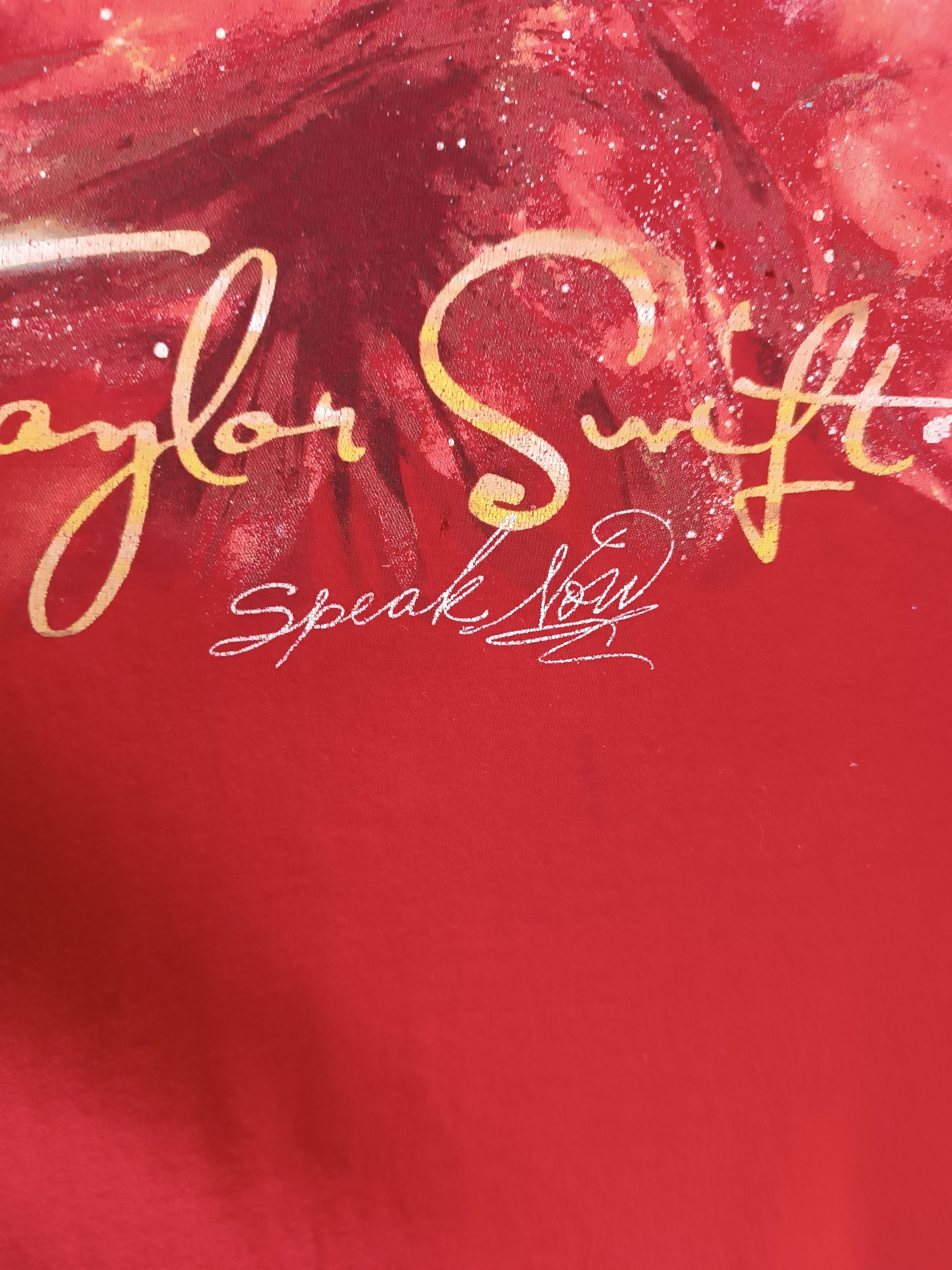 Rap Tees VINTAGE DISTRESSED TAYLOR SWIFT SPEAK NOW TOUR TEE Size US M / EU 48-50 / 2 - 10 Thumbnail