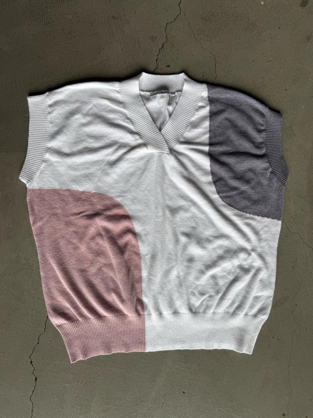 Other Vila Milano / Colorblock Sweater Vest / White Size M / US 6-8 / IT 42-44 - 1 Thumbnail