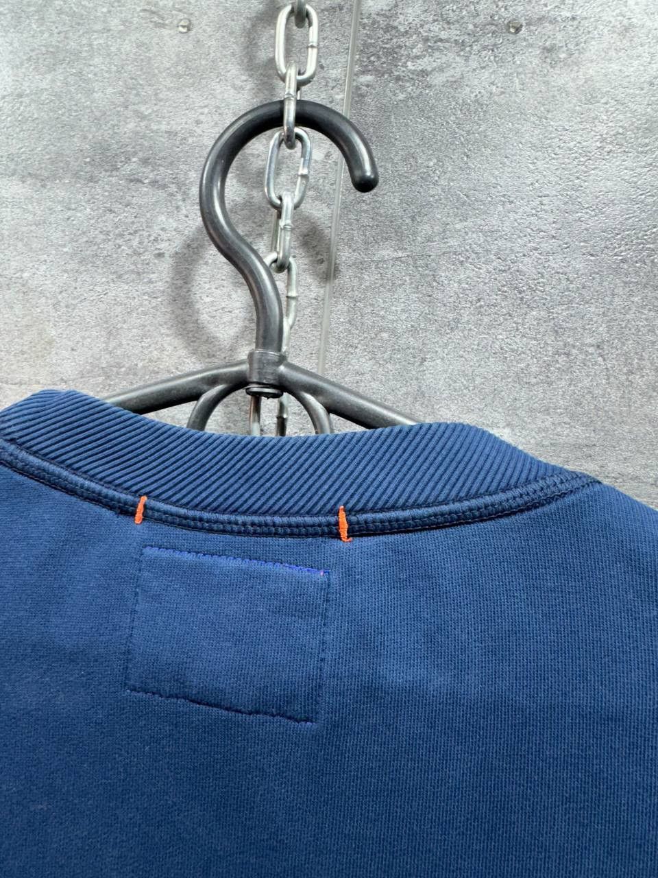 Parajumpers Parajumpers Mens Jumper Sweatshirt Navy Blue Logo Print Size US L / EU 52-54 / 3 - 18 Thumbnail