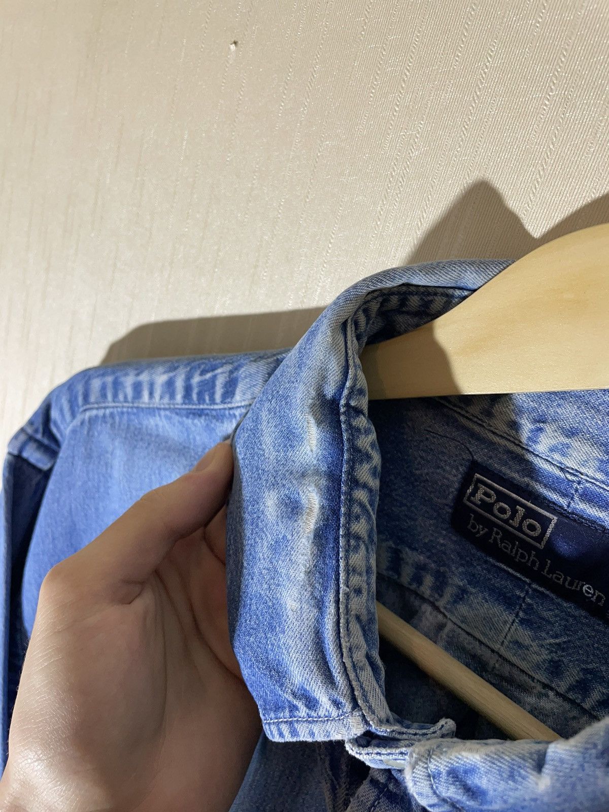 Polo Ralph Lauren × Vintage Polo Ralph Lauren vintage denim shirt Size US XL / EU 56 / 4 - 7 Thumbnail