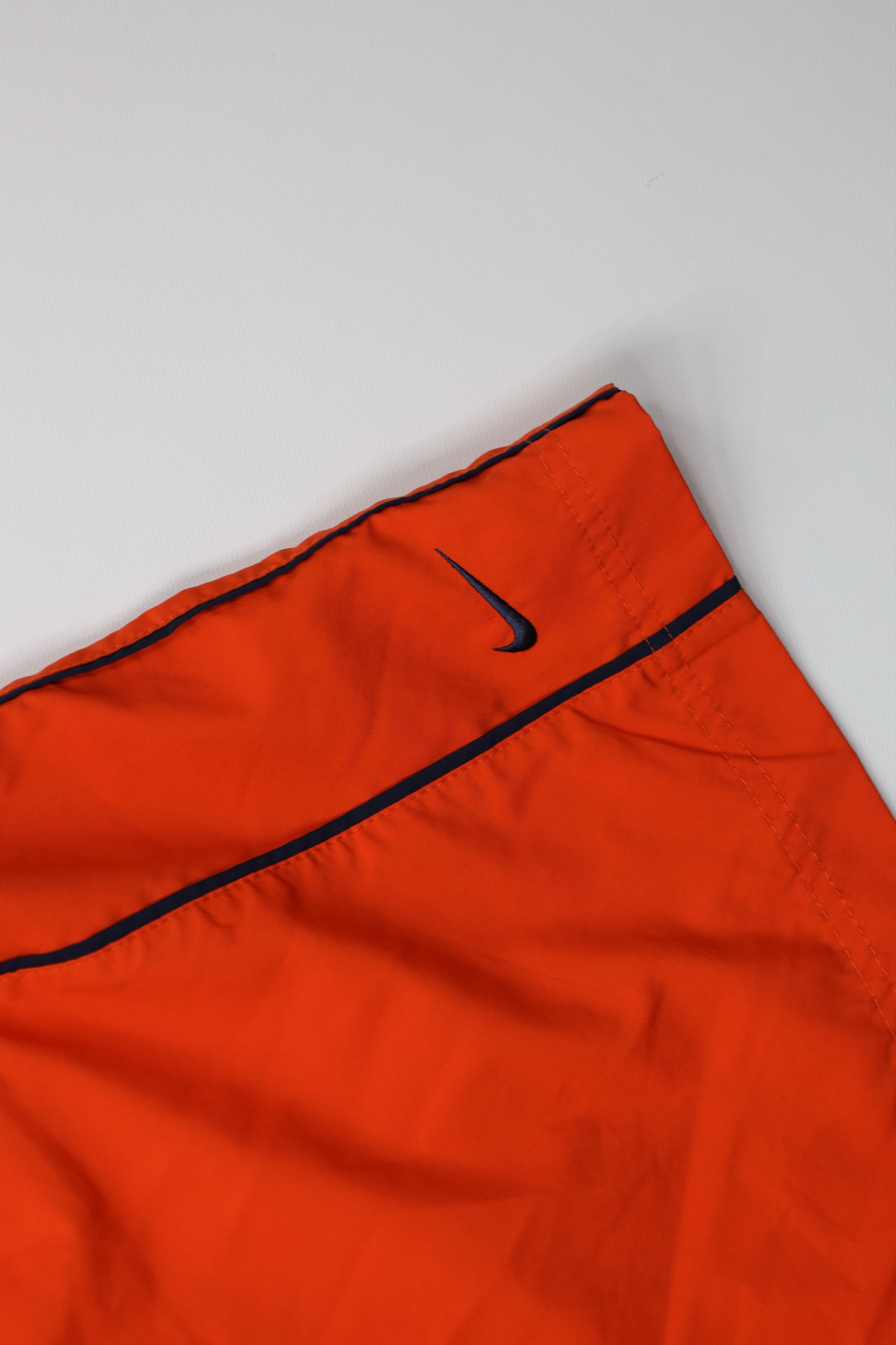 Nike Vintage Y2K Nike Mini Swoosh Lined Above Knee Shorts Orange Size US 32 / EU 48 - 5 Thumbnail