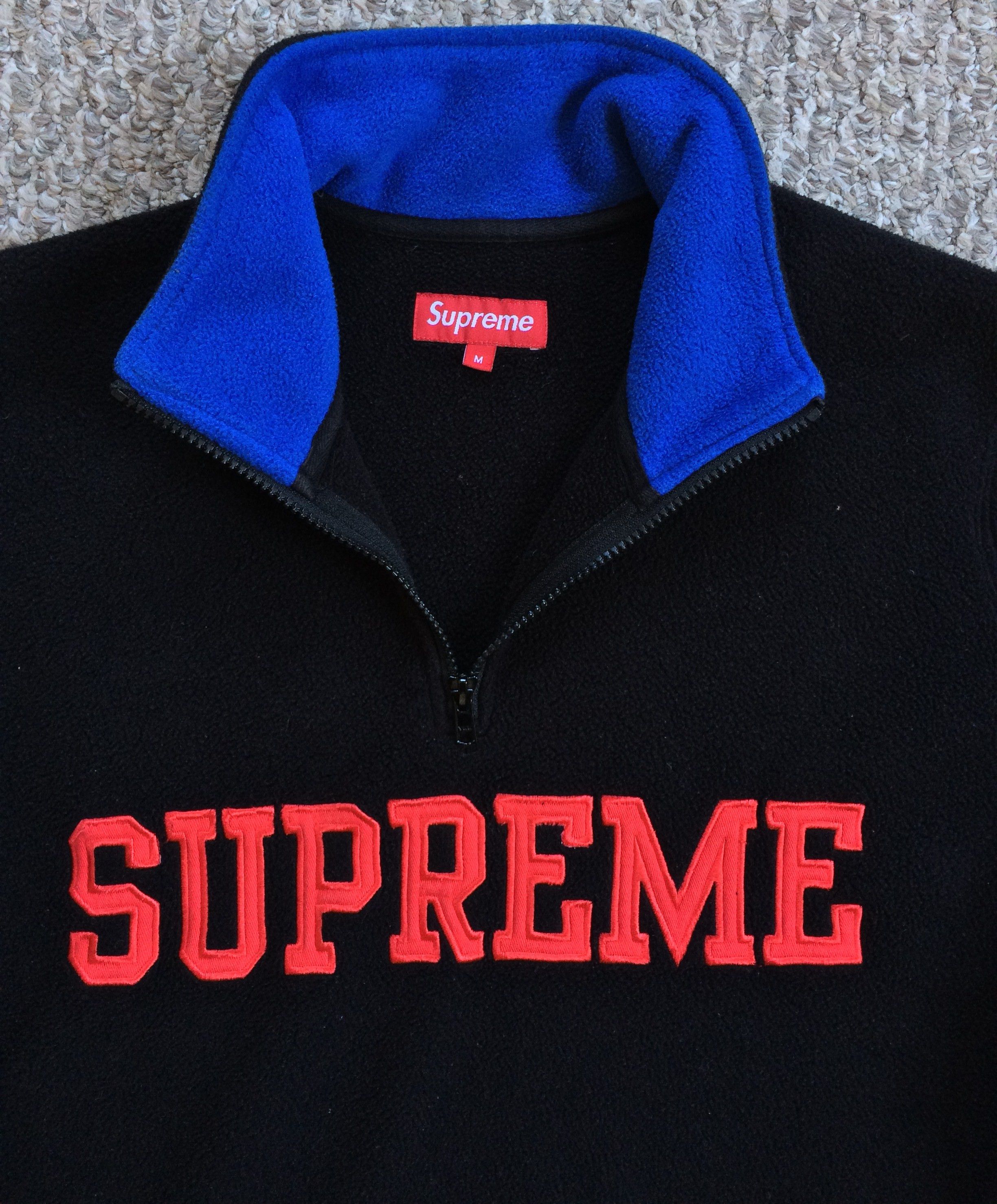 Supreme F/W 2011 Supreme Polartec Spellout Fleece Size US M / EU 48-50 / 2 - 3 Thumbnail