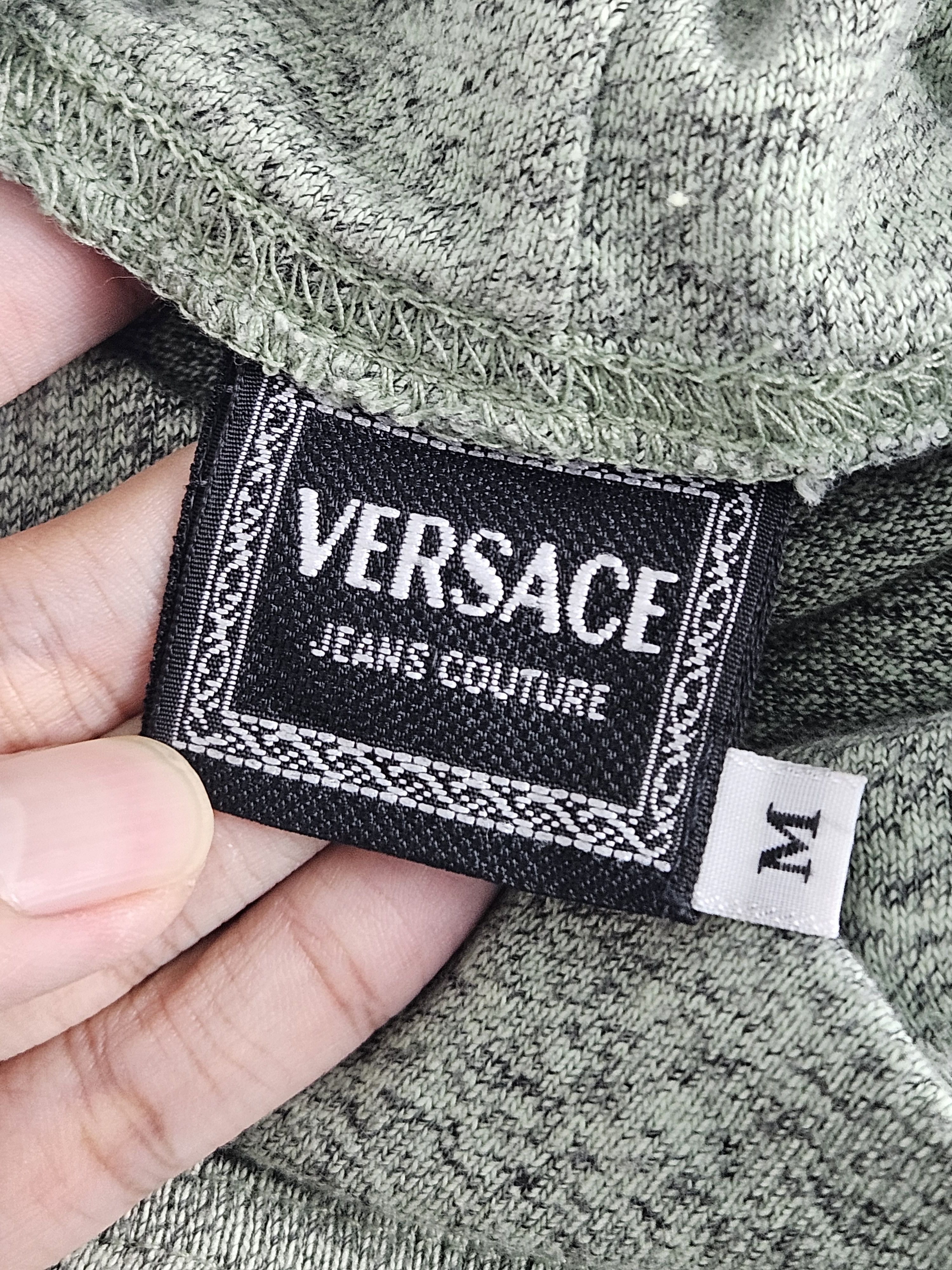 Versace Jeans Couture Vintage Versace Jeans Couture Medusa embroidery turtleneck Size US M / EU 48-50 / 2 - 4 Thumbnail