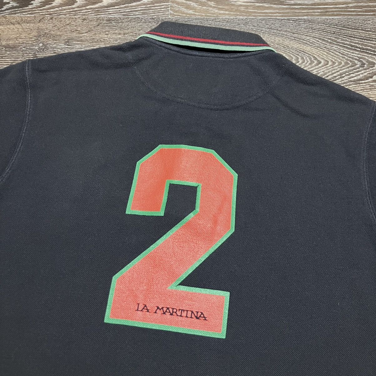 La Martina Vintage LA MARTINA Polo Argentino Embroidered #2 Polo Shirt Size US L / EU 52-54 / 3 - 12 Thumbnail