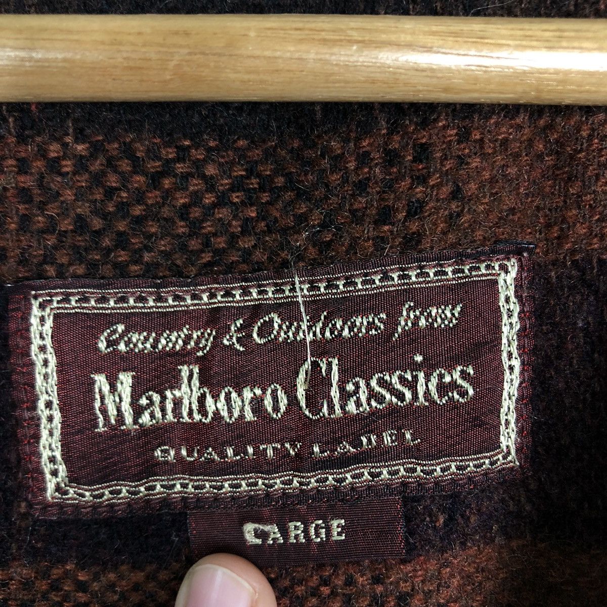 Marlboro 🔥Vintage Marlboro Classic Vest Blanket Lining Size US L / EU 52-54 / 3 - 17 Thumbnail