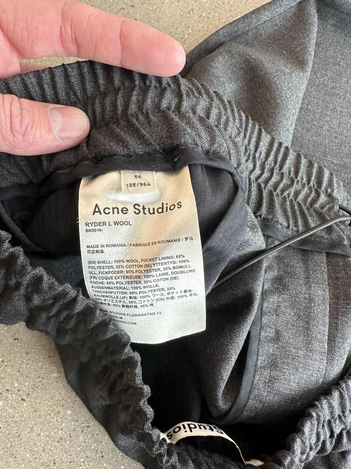 Acne Studios Acne Studios Trousers Size US 36 / EU 52 - 3 Thumbnail
