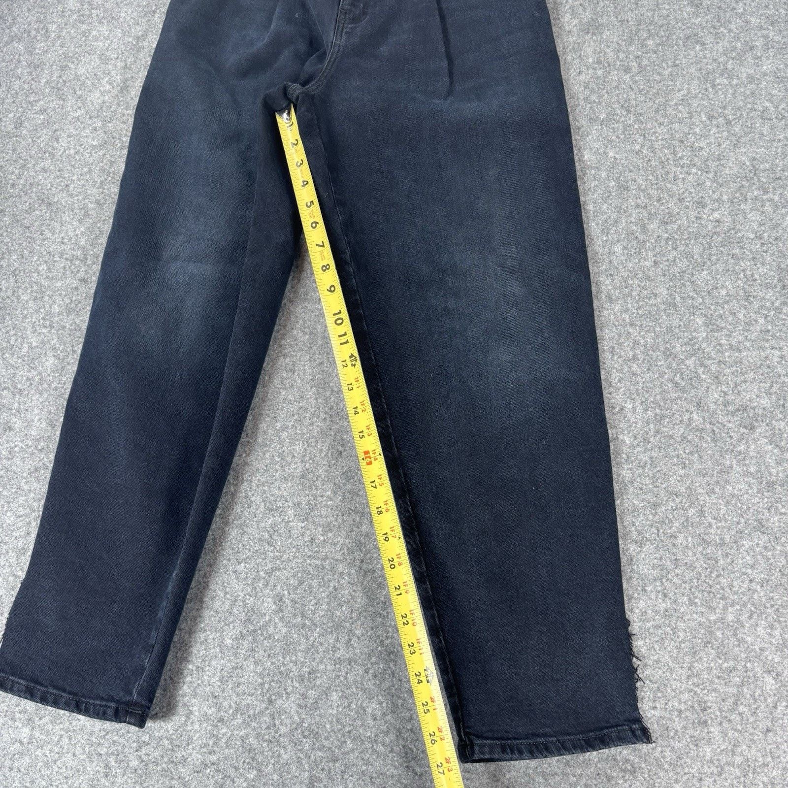 CLOSED Closed Pearl Jeans High Rise Denim Black Women's Size 26 Size 26" / US 2 / IT 38 - 14 Thumbnail