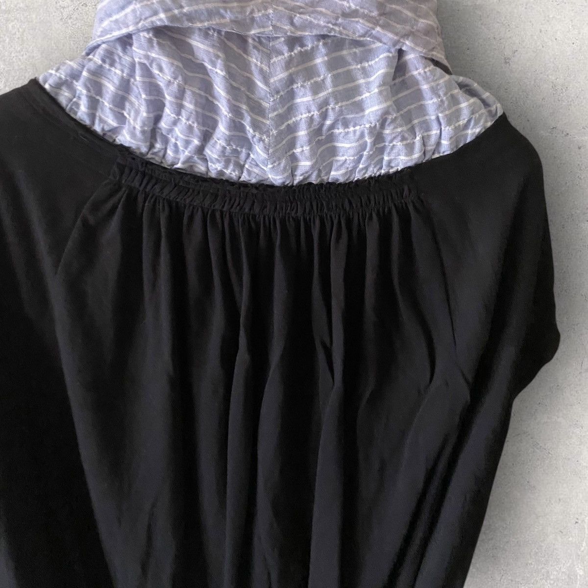 Yohji Yamamoto Y’s Scrunch Cut And Sew Shirt Size M / US 6-8 / IT 42-44 - 7 Thumbnail