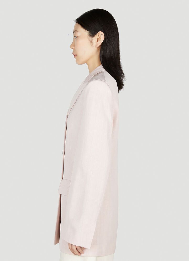 Jil Sander o1y0925 Blazer in Pink Size XS / US 0-2 / IT 36-38 - 3 Thumbnail