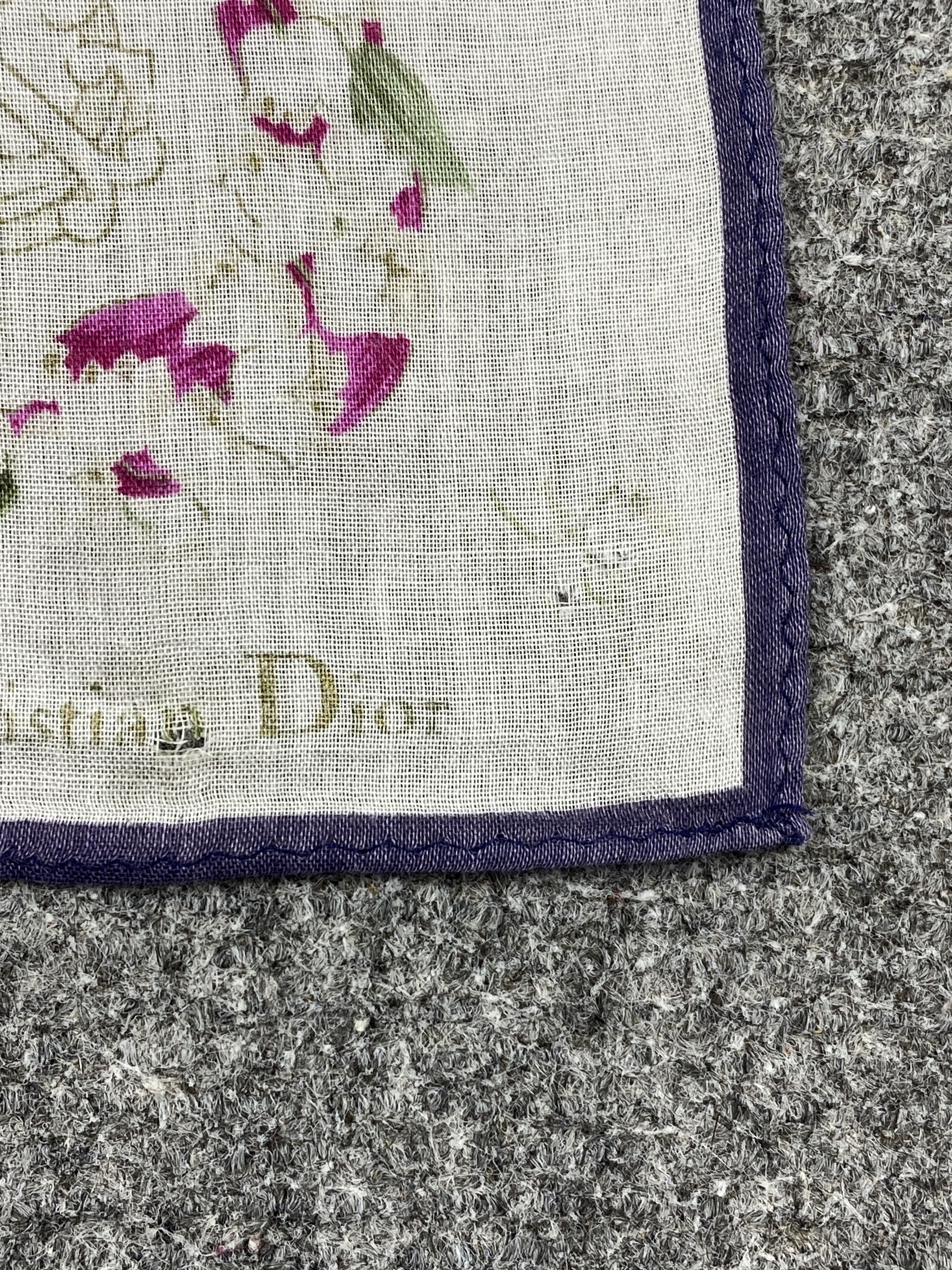 Dior Vintage Dior Handkerchief / Neckerchief HKC1133 Size ONE SIZE - 6 Thumbnail