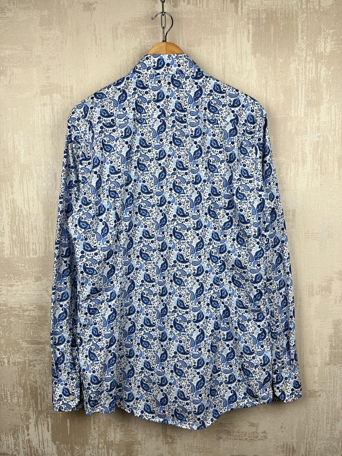 Eton Eton Paisley Formal Long Sleeve Shirt Slim Size US M / EU 48-50 / 2 - 15 Thumbnail