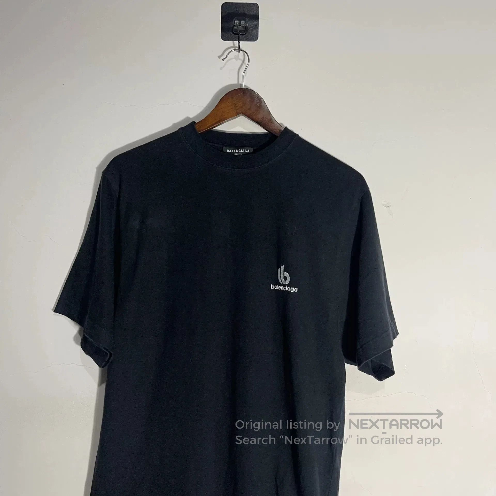 Balenciaga Balenciaga Black Short Sleeve T-Shirt. Size US L / EU 52-54 / 3 - 4 Thumbnail