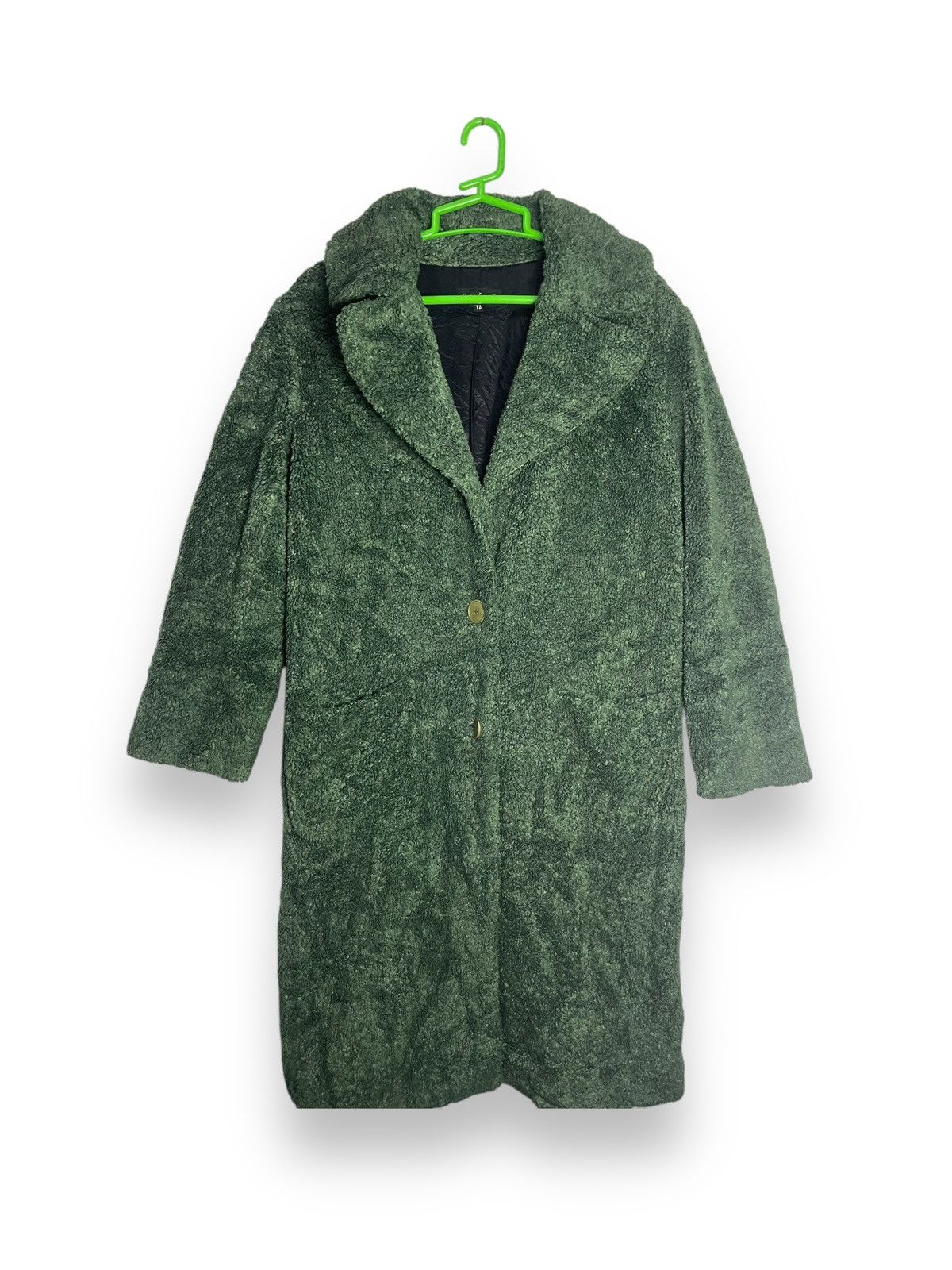 Vintage × agnes b. Vintage Agnes B Paris Fur Heavy Coat Jacket Size L / US 10 / IT 46 - 1 Thumbnail