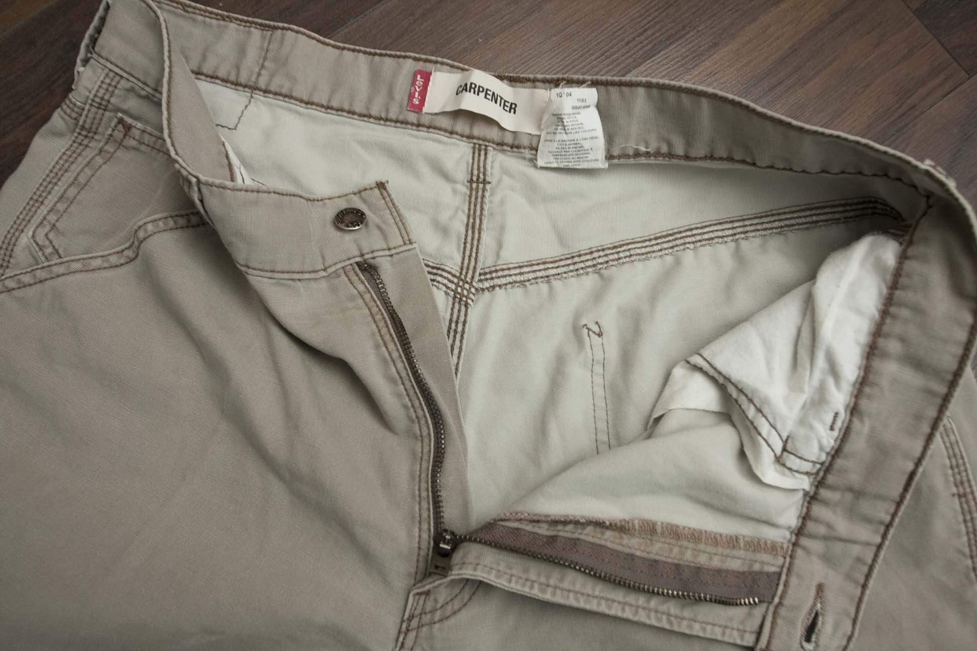 Levi's Levis Carpenter Pants Size 36x27.5 Distressed w/Stains Size US 36 / EU 52 - 9 Thumbnail
