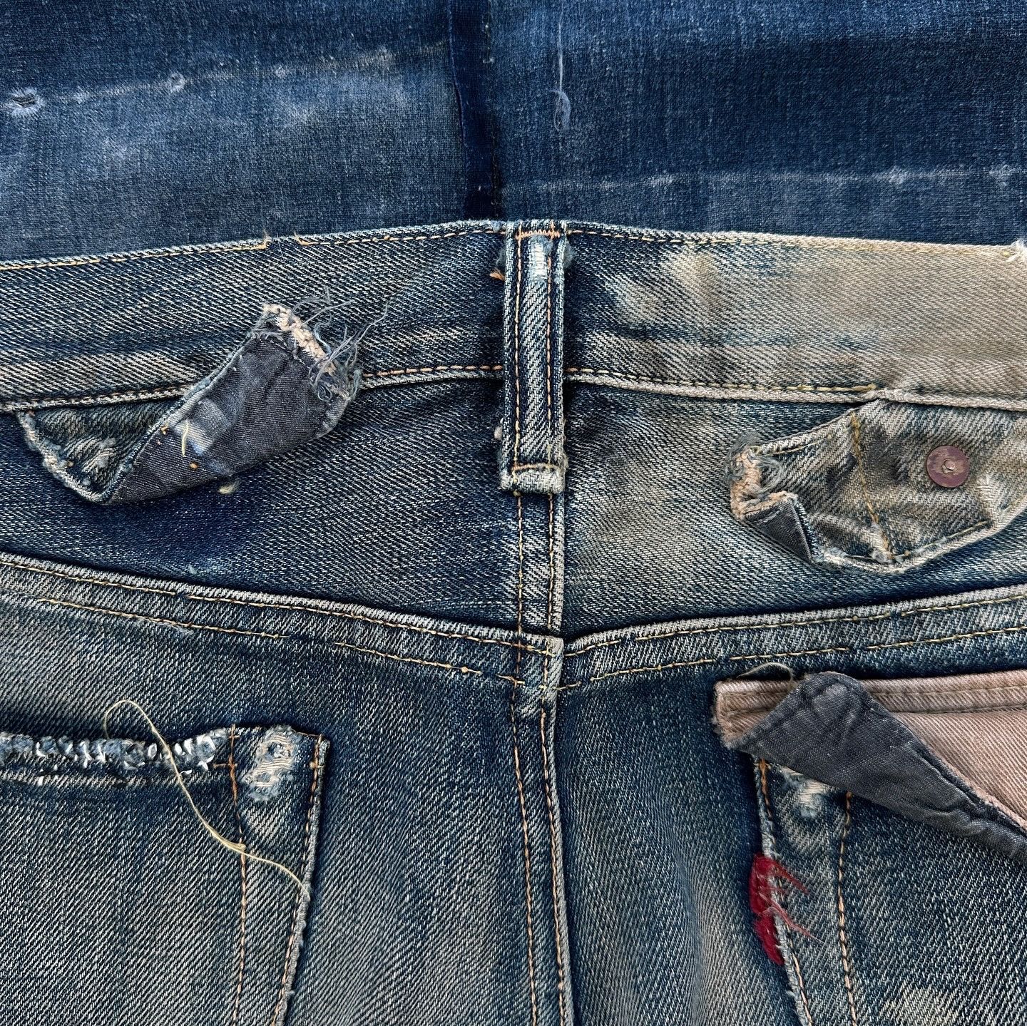 Kapital × Kapital Kountry Boro Redux buckle back selvedge denim boot flare cut Size US 38 / EU 54 - 7 Thumbnail