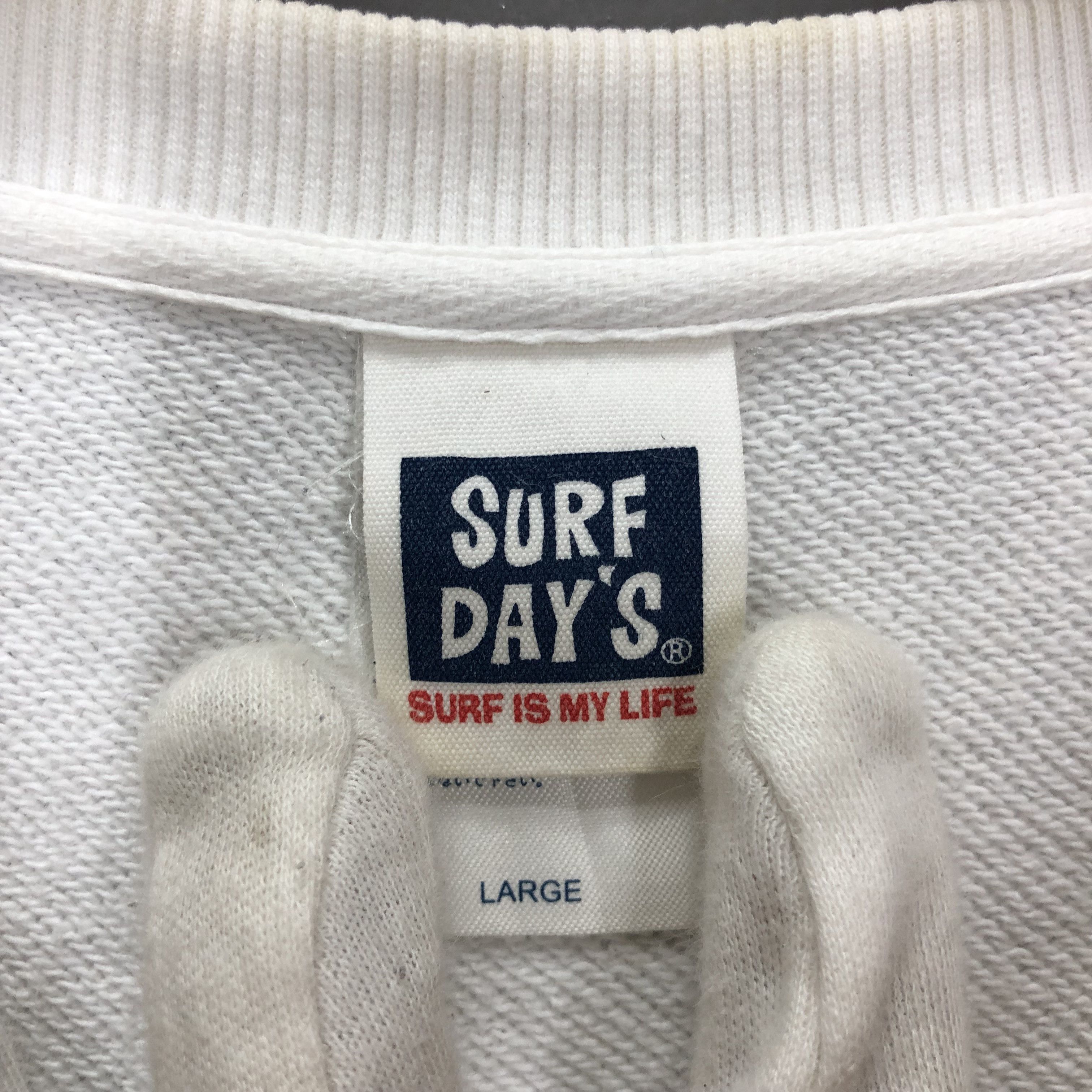 Other SURF DAYS POTATO Crew Neck Sweatshirt #1687/05 Size US S / EU 44-46 / 1 - 7 Thumbnail