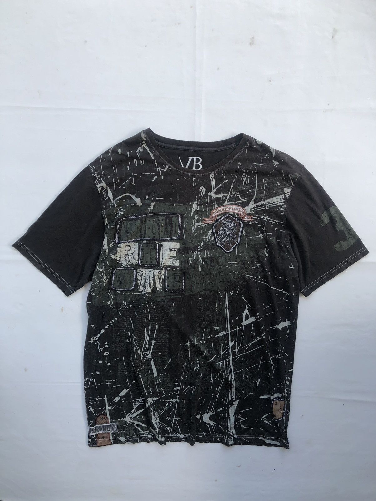 image of 14Th Addiction x Kmrii Poem Abstrak Tshirt Tee Ifsixwasnine Lgb Style, Men's (Size 2XL)