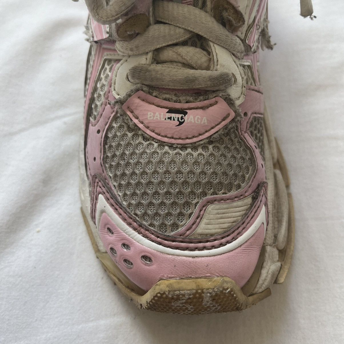 Balenciaga Balenciaga Runner white/pink Size US 5 / IT 35 - 8 Thumbnail