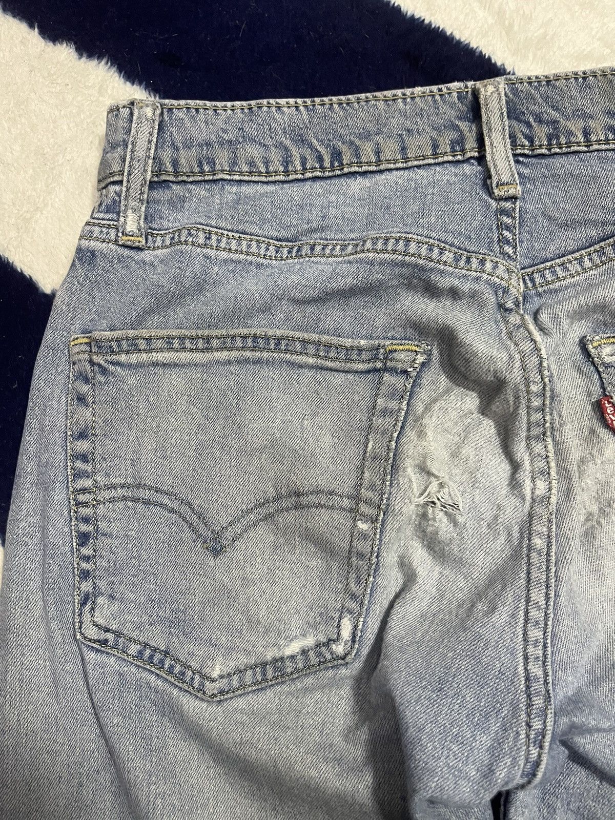 Levi's Levi’s Lot 502 Distressed Jeans (14) Size US 31 - 6 Thumbnail