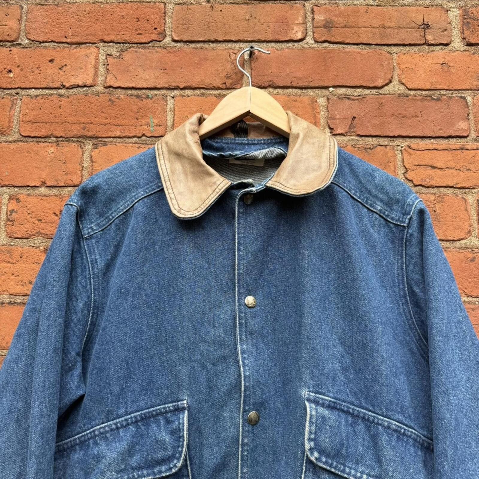 Woolrich Woolen Mills vintage woolrich denim jacket 80s M/L Size US M / EU 48-50 / 2 - 2 Thumbnail