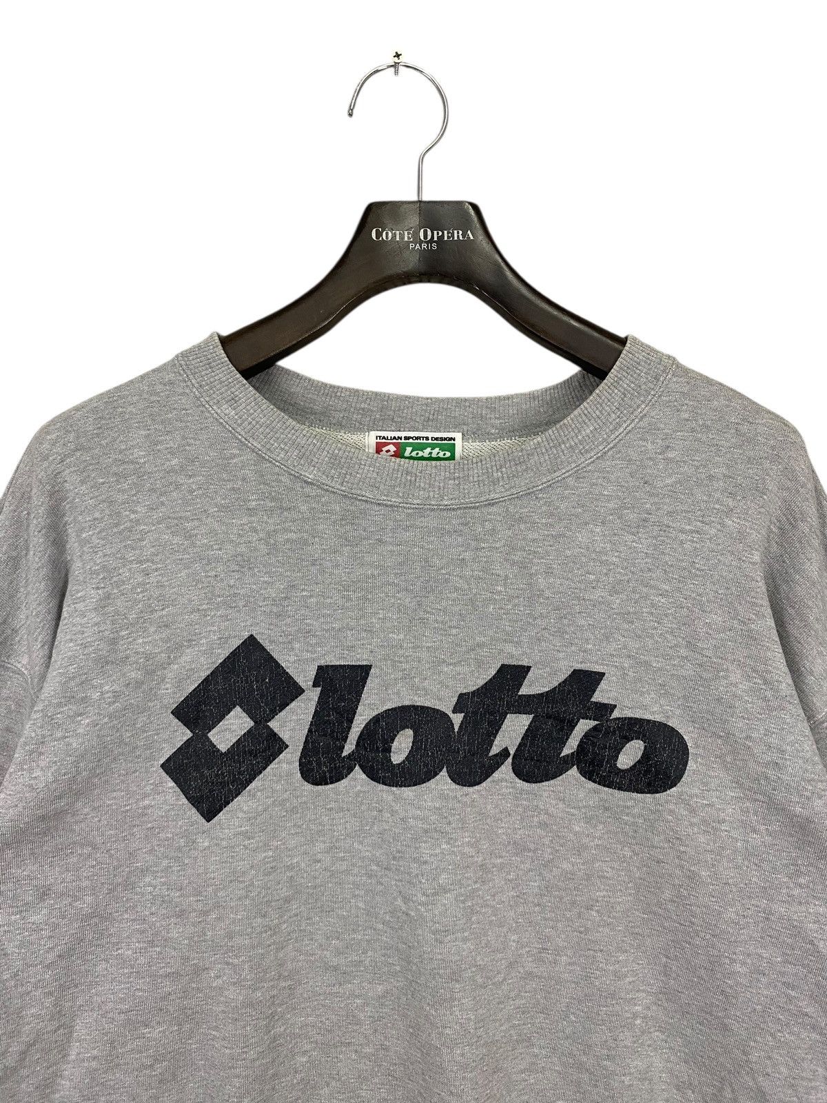Lotto Sport Vintage 90s lotto sweatshirt crewneck spellout Size US XL / EU 56 / 4 - 3 Thumbnail