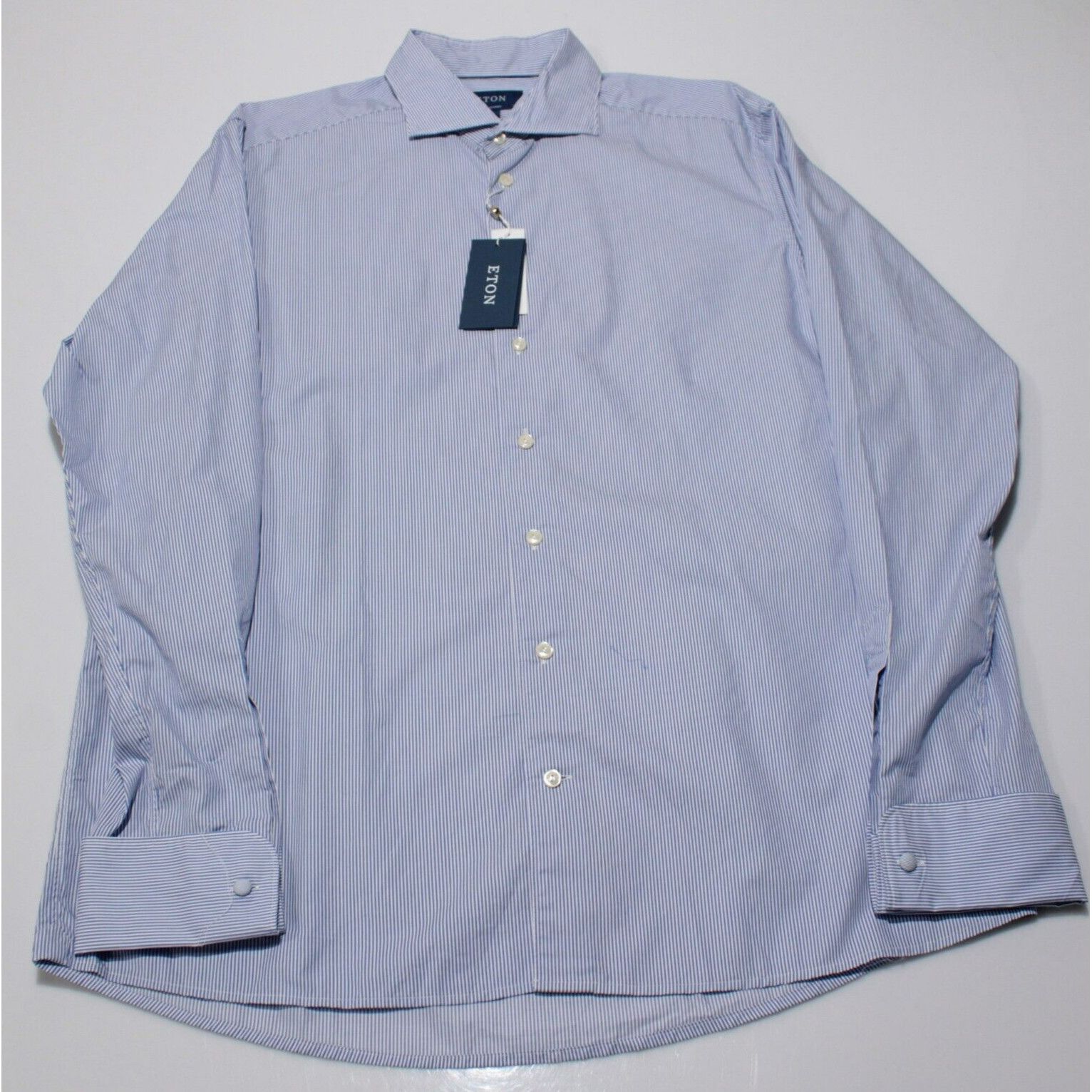 Eton Eton New with tags Shirt Size XL US In Blue Size US XL / EU 56 / 4 - 3 Thumbnail