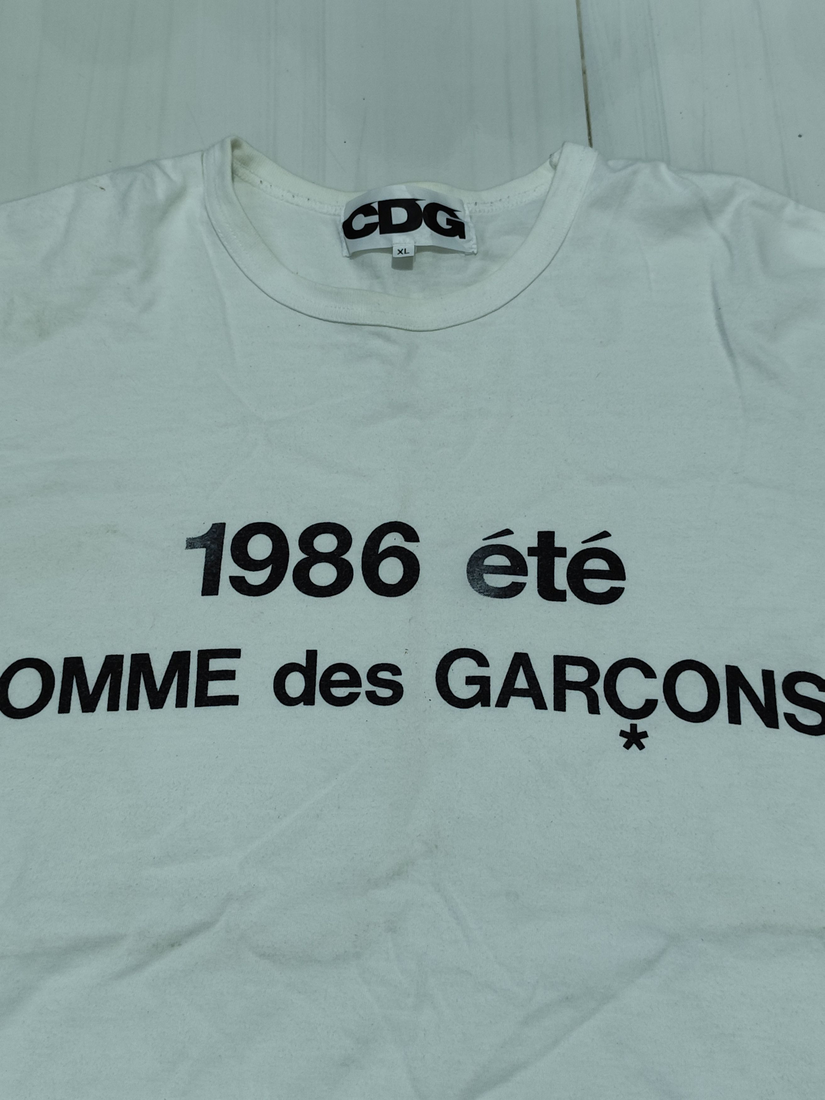 Comme des Garcons Comme des garcons CDG ete 1986 script Size US L / EU 52-54 / 3 - 4 Thumbnail