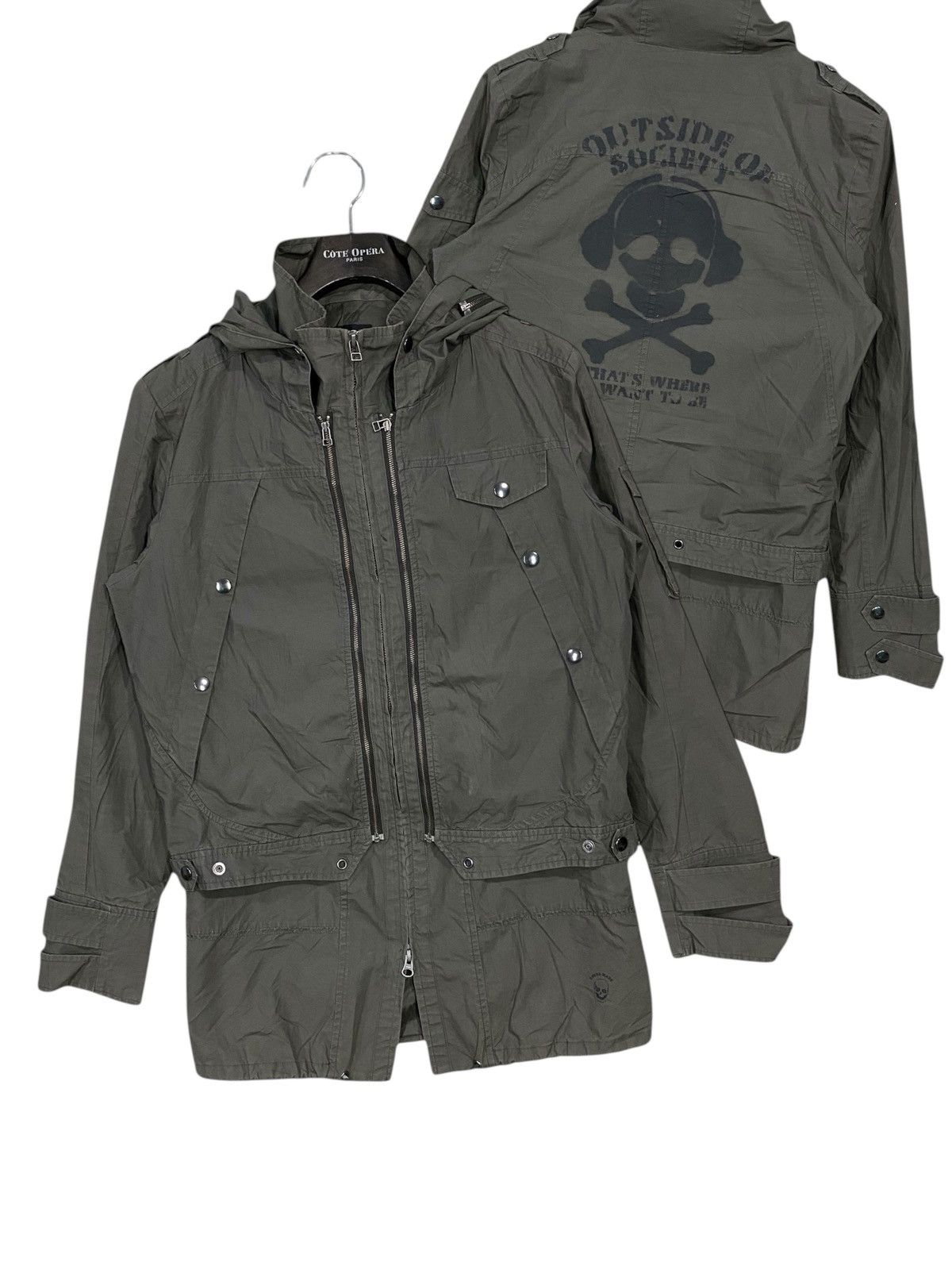 PPFM Vintage PPFM parka military us army style back hit Size US M / EU 48-50 / 2 - 1 Thumbnail