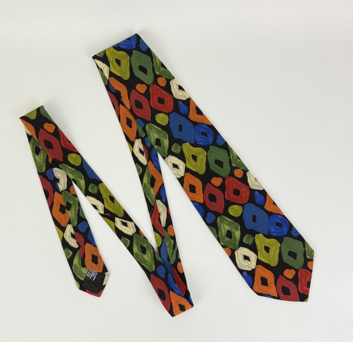 Hugo Boss Hugo Boss 100% silk Tie Avant Garde Necktie for Men Top Size ONE SIZE - 5 Thumbnail