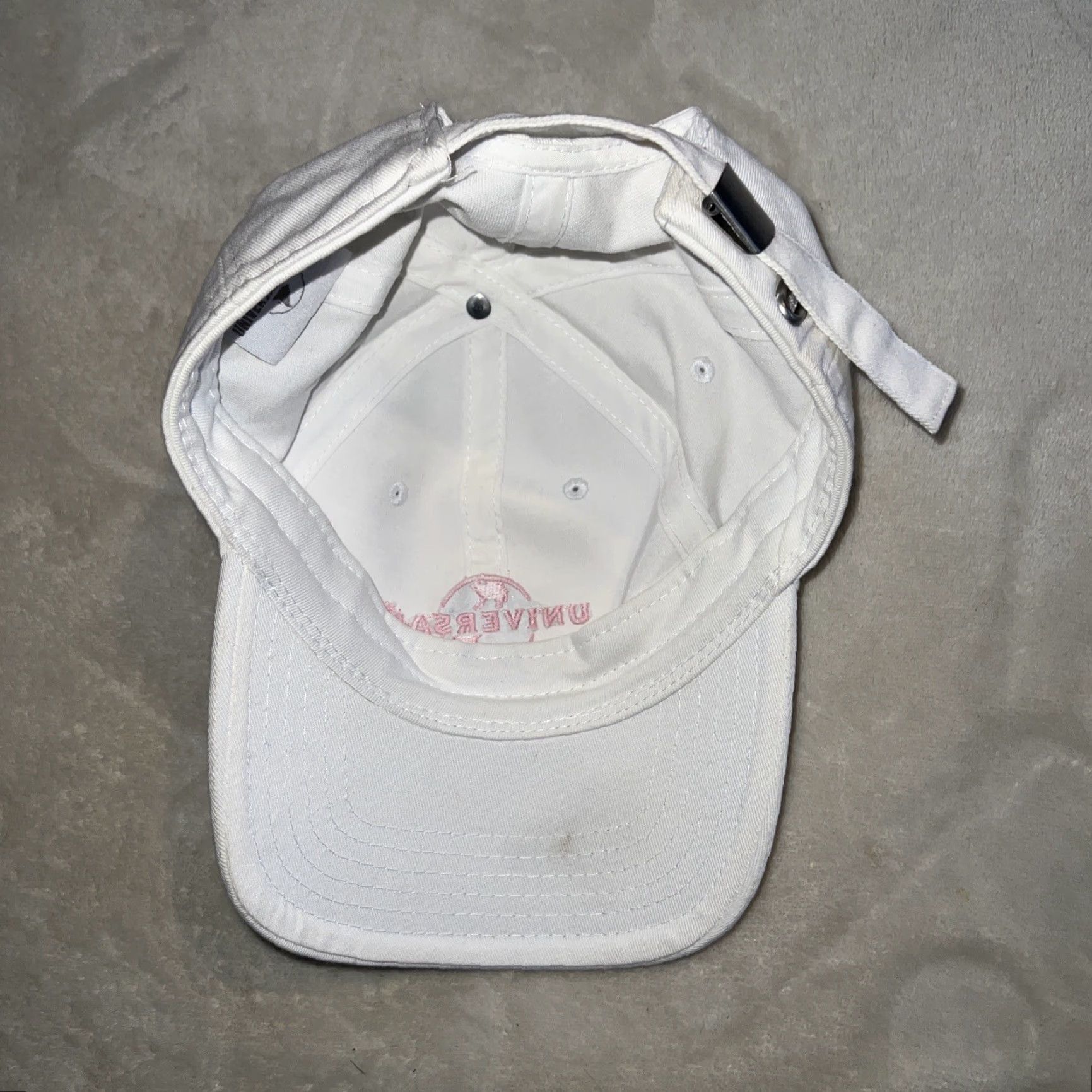 Vintage VINTAGE Universal Studios Snapback Hat Cap One Size Men’s 90s White Embroidered Authentic U.S. Size ONE SIZE - 2 Thumbnail