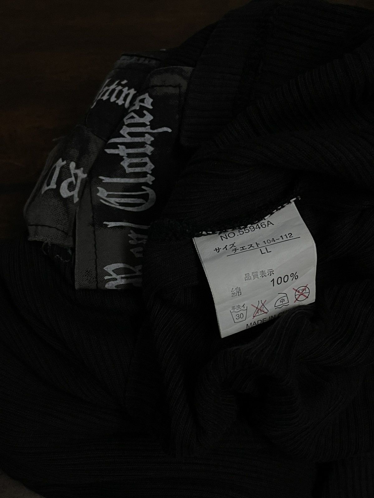 Designer × Japanese Brand × Vintage Vintage 1990s Japan Designer In The Attic Post Punk Poem Tee Size US S / EU 44-46 / 1 - 9 Thumbnail