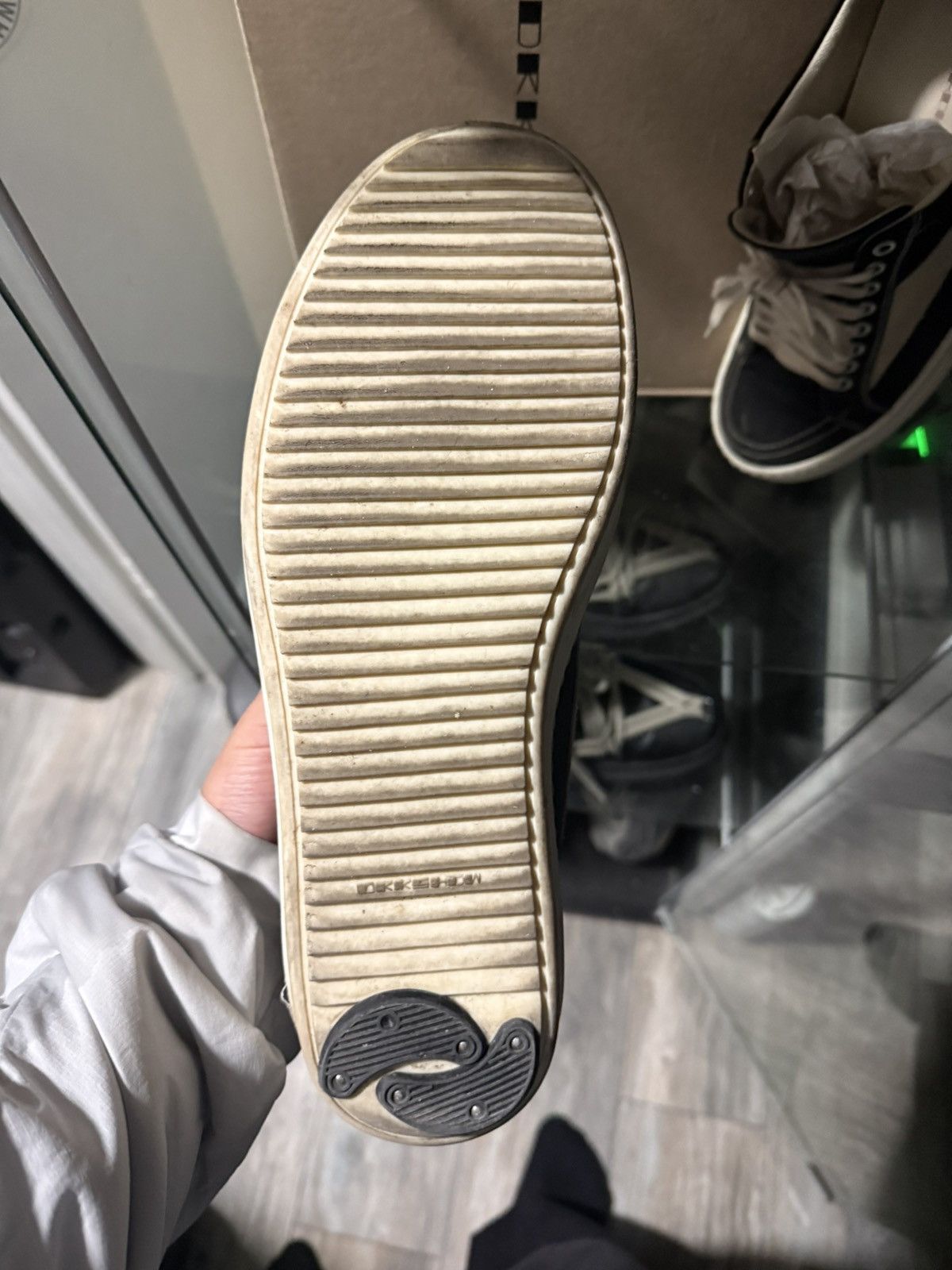 Rick Owens Rick Owens Drkshdw Vintage low top Size US 12 / EU 45 - 5 Thumbnail