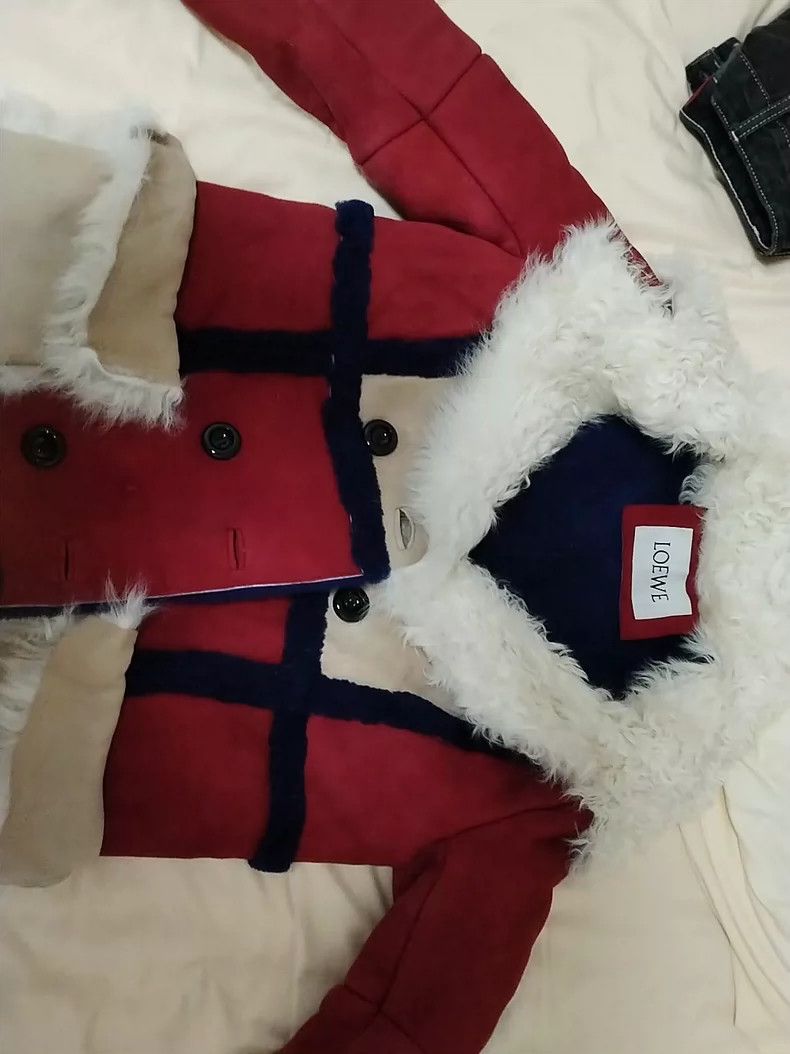 Loewe Loewe 100% wool 100% sheepskin Size L / US 10 / IT 46 - 2 Thumbnail