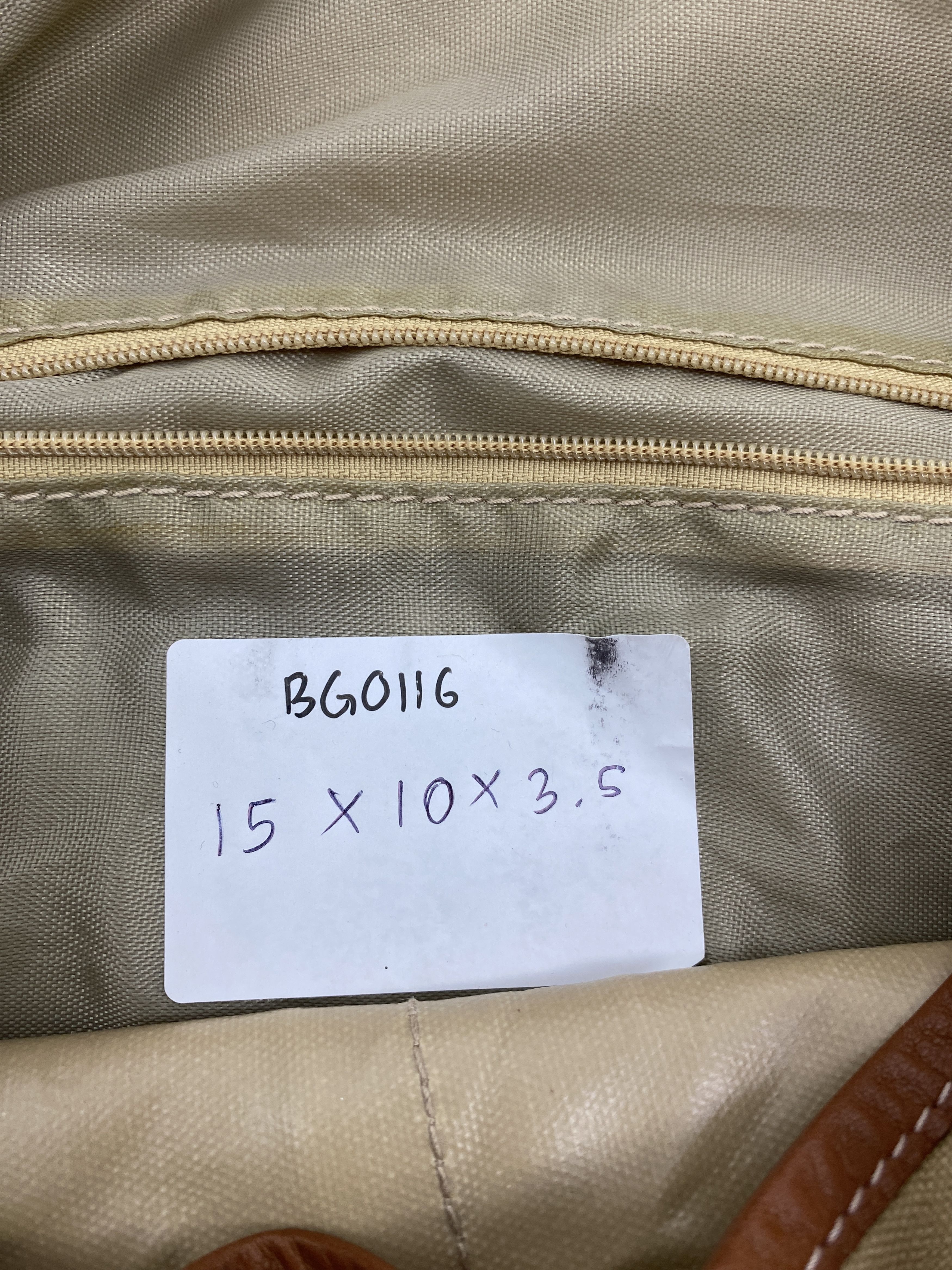 Giordano Vintage Giordano Canvas Leather Sling Bag BG0116 Size ONE SIZE - 22 Thumbnail