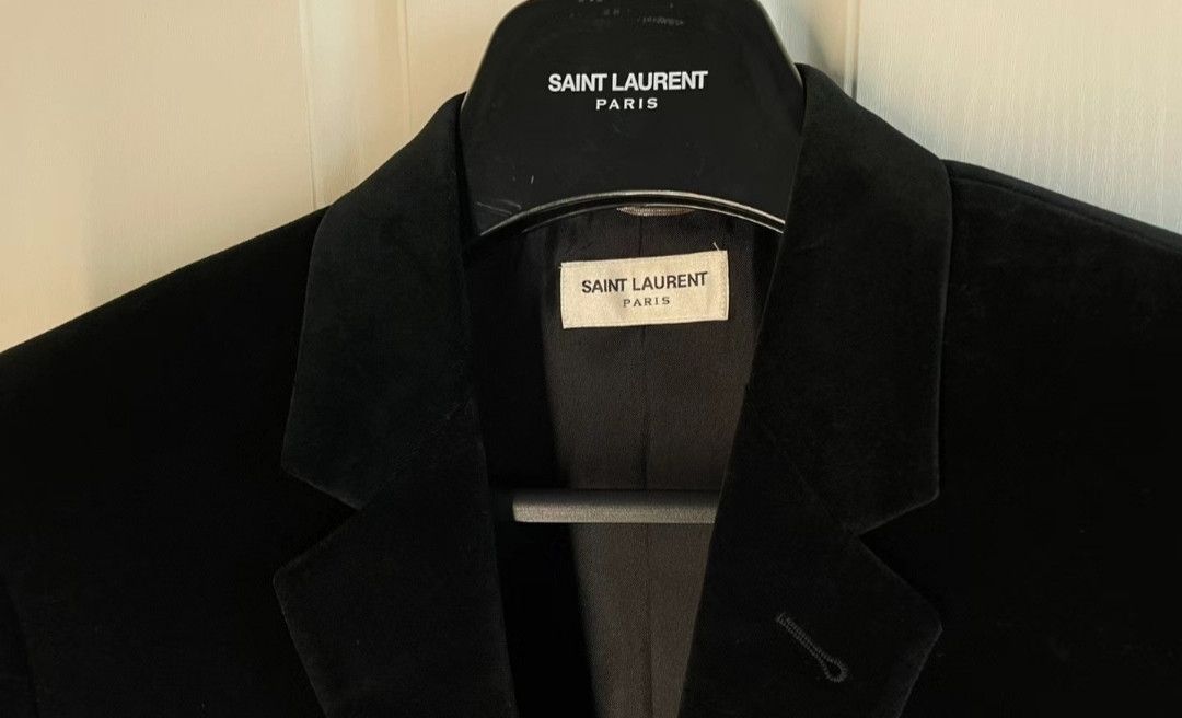 Saint Laurent Paris saint laurent black velvet suit Size US M / EU 48-50 / 2 - 3 Thumbnail