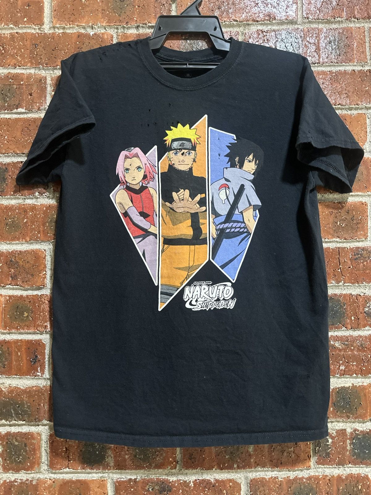 Anime Thrashed Naruto Shippuden Faded Tee Size US M / EU 48-50 / 2 - 1 Thumbnail