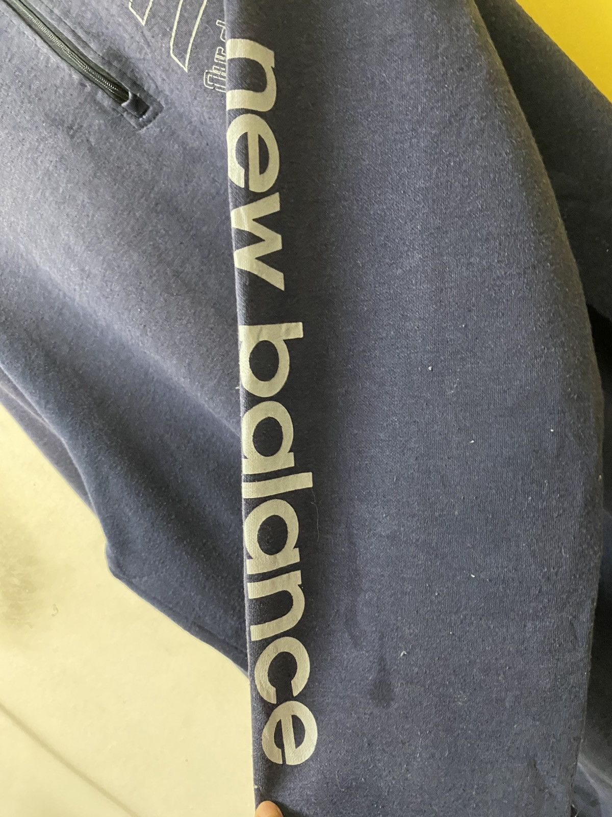 New Balance New Balance Half Zipper Tshirt Long Sleeve Size US L / EU 52-54 / 3 - 6 Thumbnail