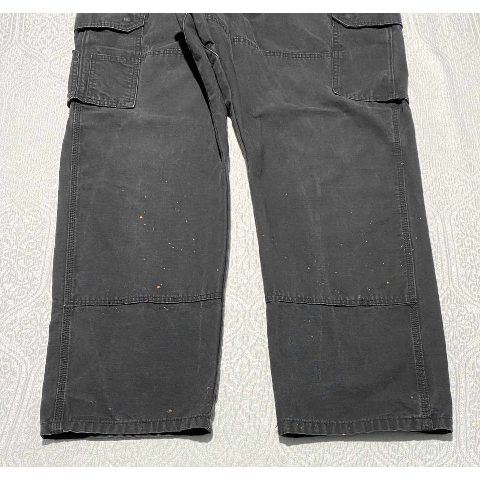 Wrangler Wrangler Workwear Carpenter Pants Mens 42x32 Black Cargo Relaxed Fit Utility Pants Mens Wrangler RIGGS Workwear Size US 42 / EU 58 - 2 Thumbnail