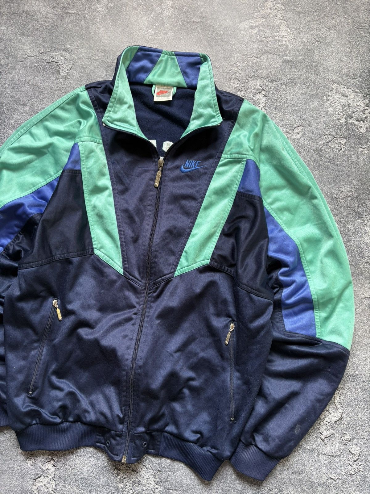 Nike Vintage 90s Nike Y2K Retro Sports Mens Track Jacket Size M Size US M / EU 48-50 / 2 - 4 Thumbnail