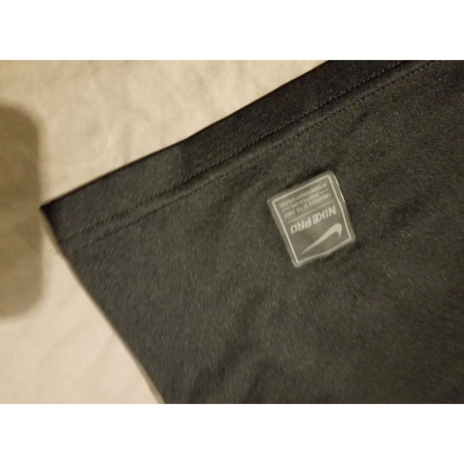 Nike Nike Pro Shirt L Adult Men Black Athletic Gym Workout Size US L / EU 52-54 / 3 - 2 Thumbnail