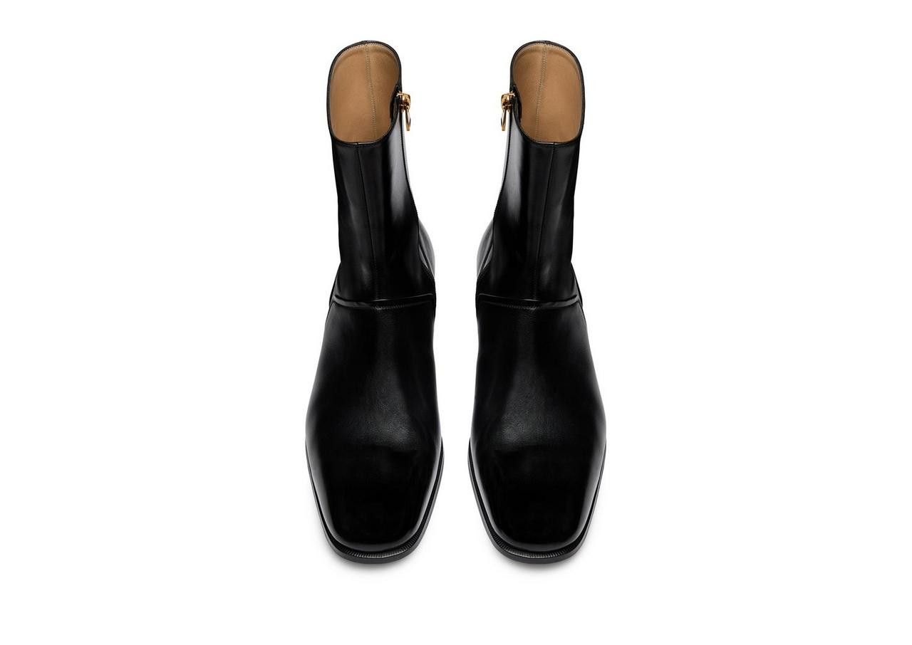 Tom Ford o1w1db10225 J1372T Alec Zip Boots in Black Size US 12 / EU 45 - 3 Thumbnail